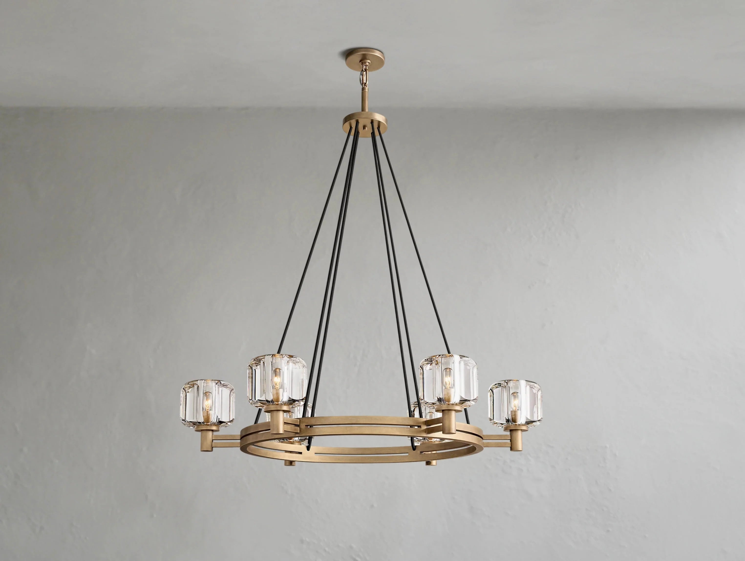 Demanette Round Chandelier ZELNO LIGHTING