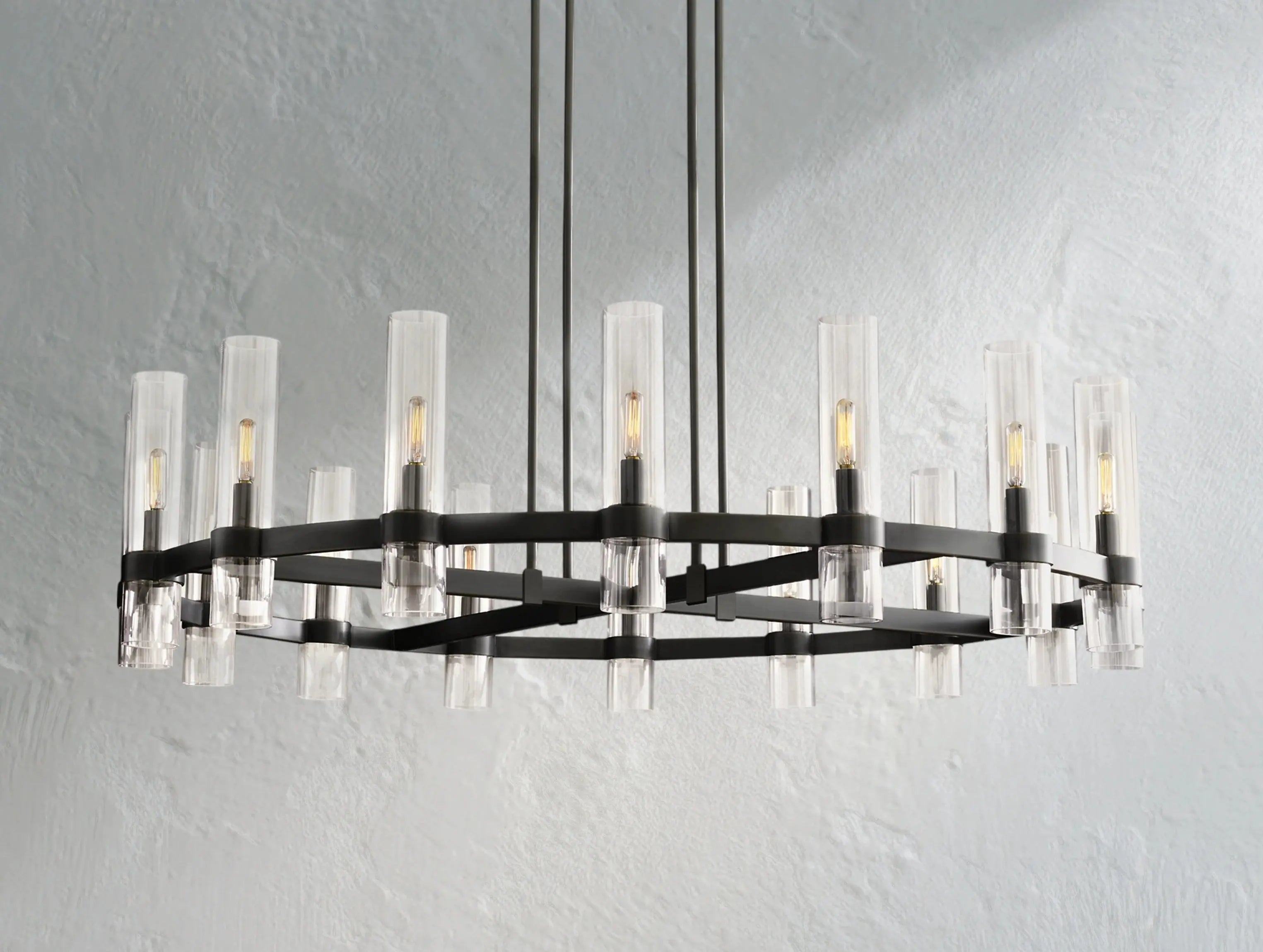 Solene Round Chandelier ZELNO LIGHTING