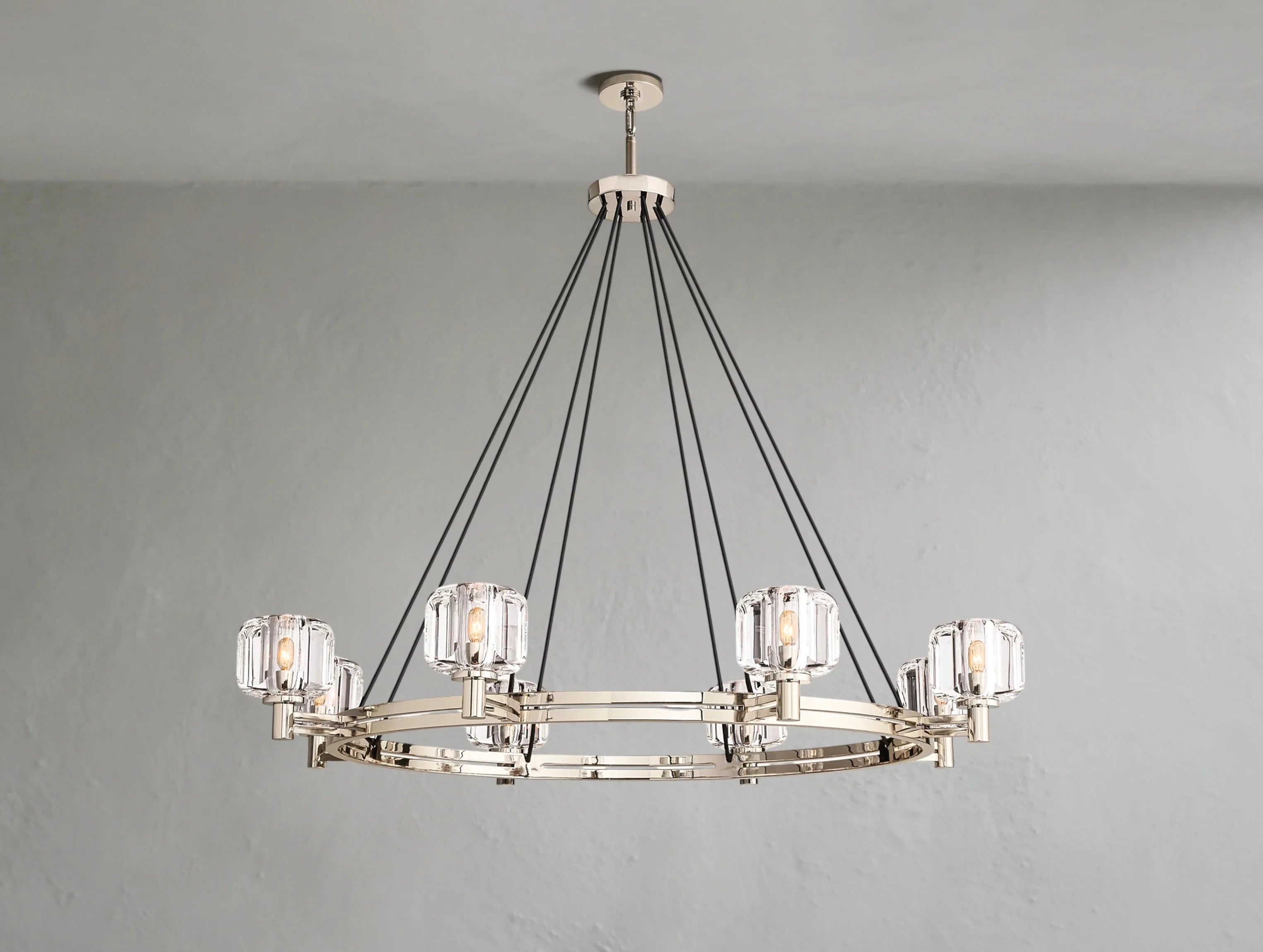 Demanette Round Chandelier ZELNO LIGHTING