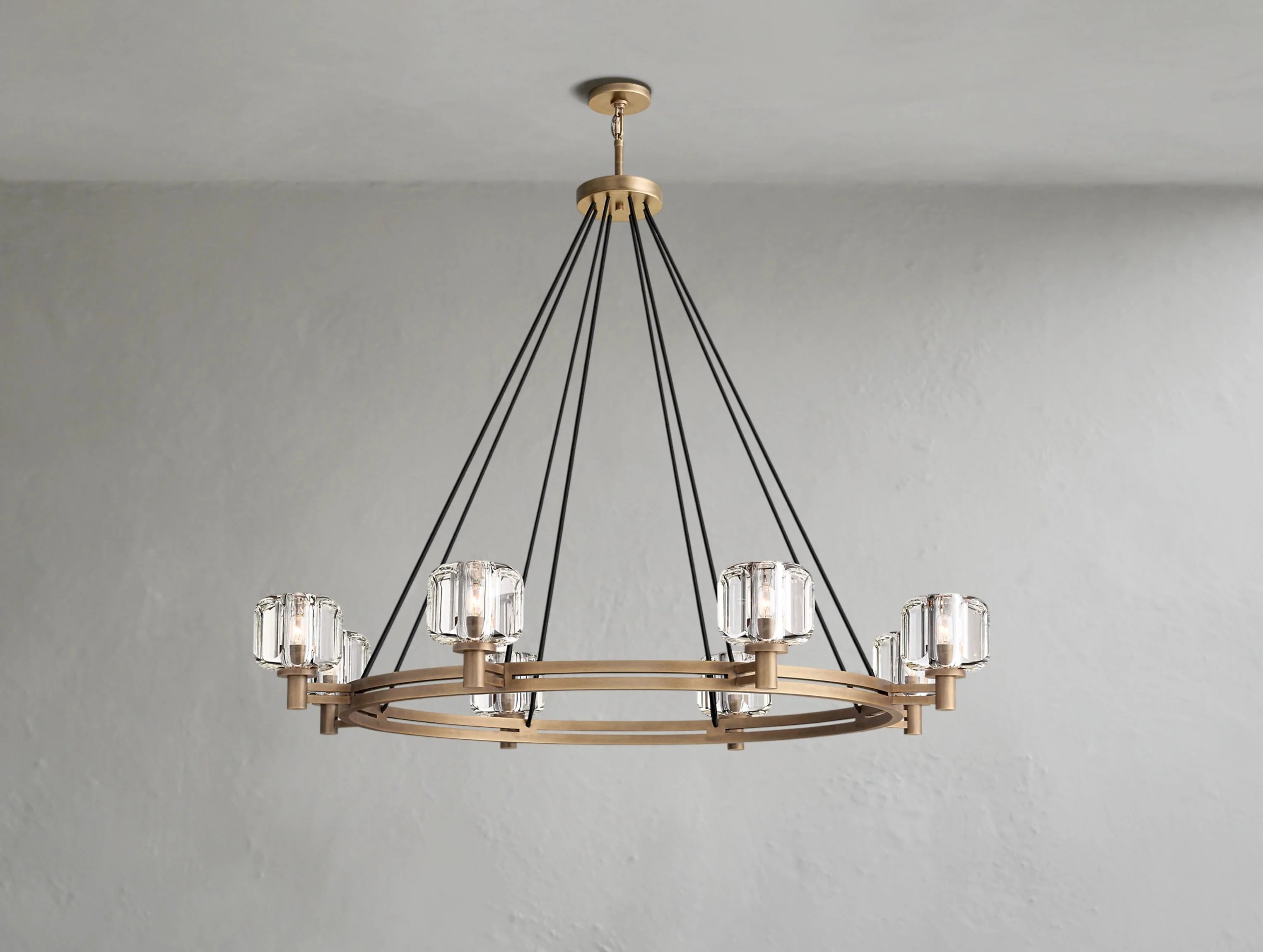 Demanette Round Chandelier ZELNO LIGHTING