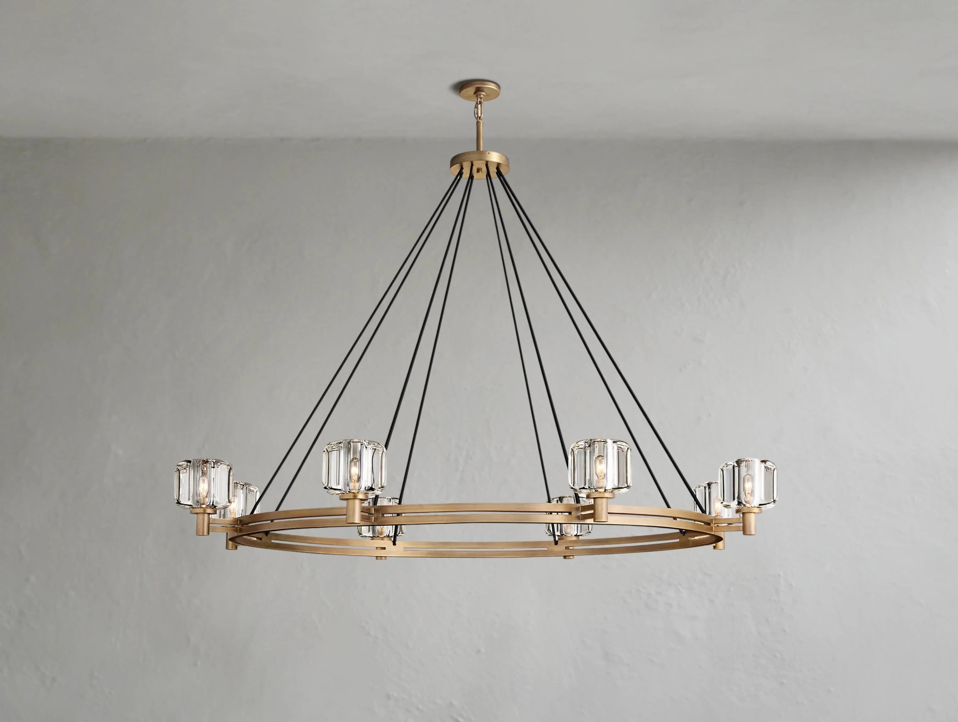 Demanette Round Chandelier ZELNO LIGHTING