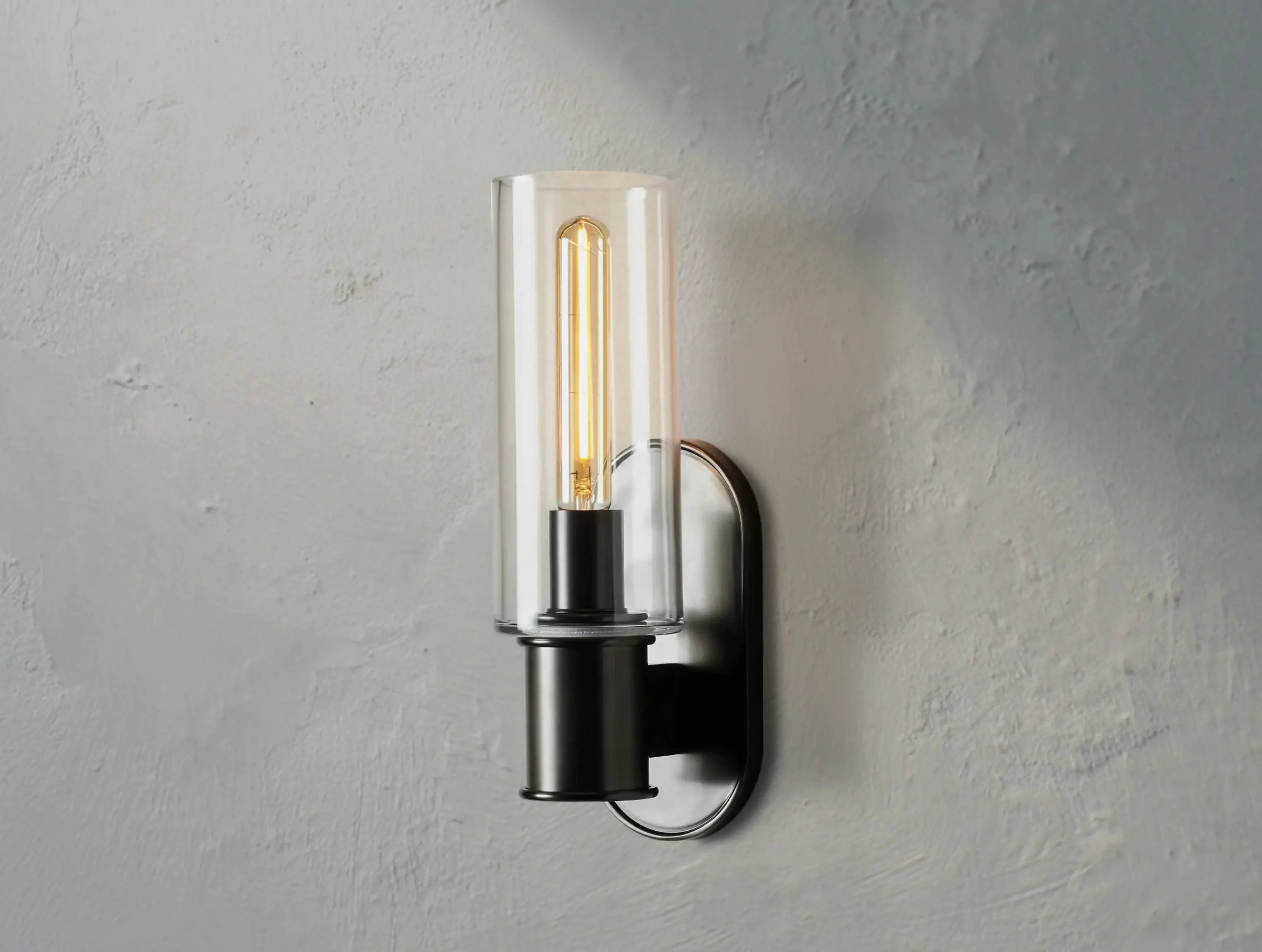 Horlin Sconce in Clear ZELNO LIGHTING