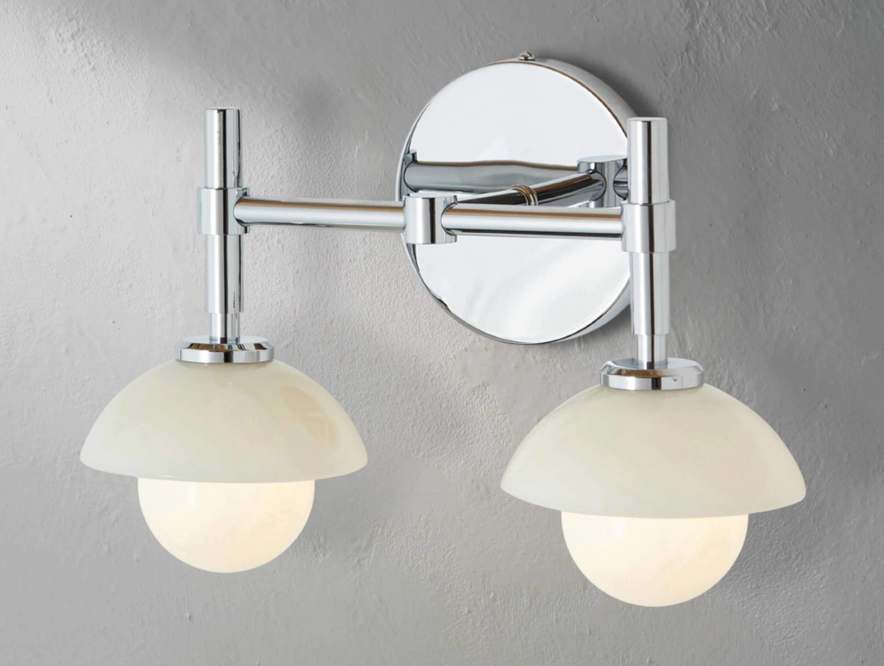 Greensh Double Sconce - ZELNO LIGHTING