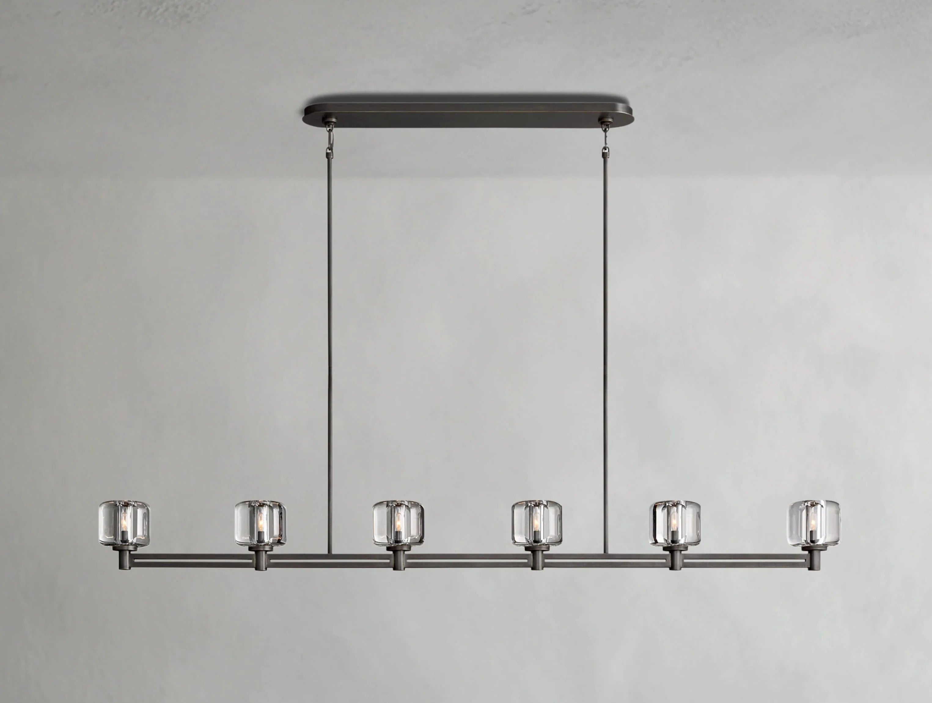 Demanette Linear Chandelier ZELNO LIGHTING
