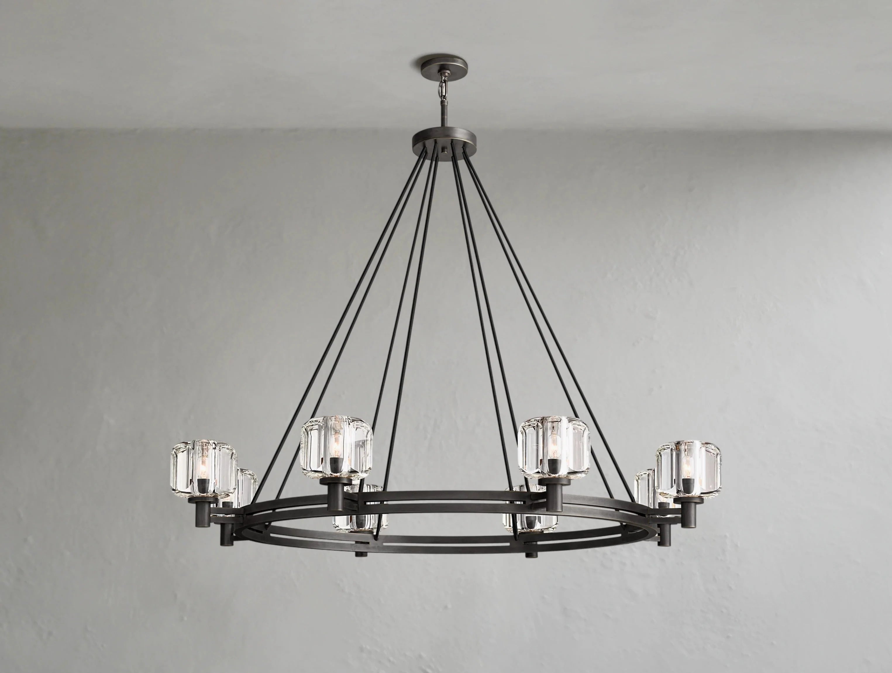 Demanette Round Chandelier ZELNO LIGHTING