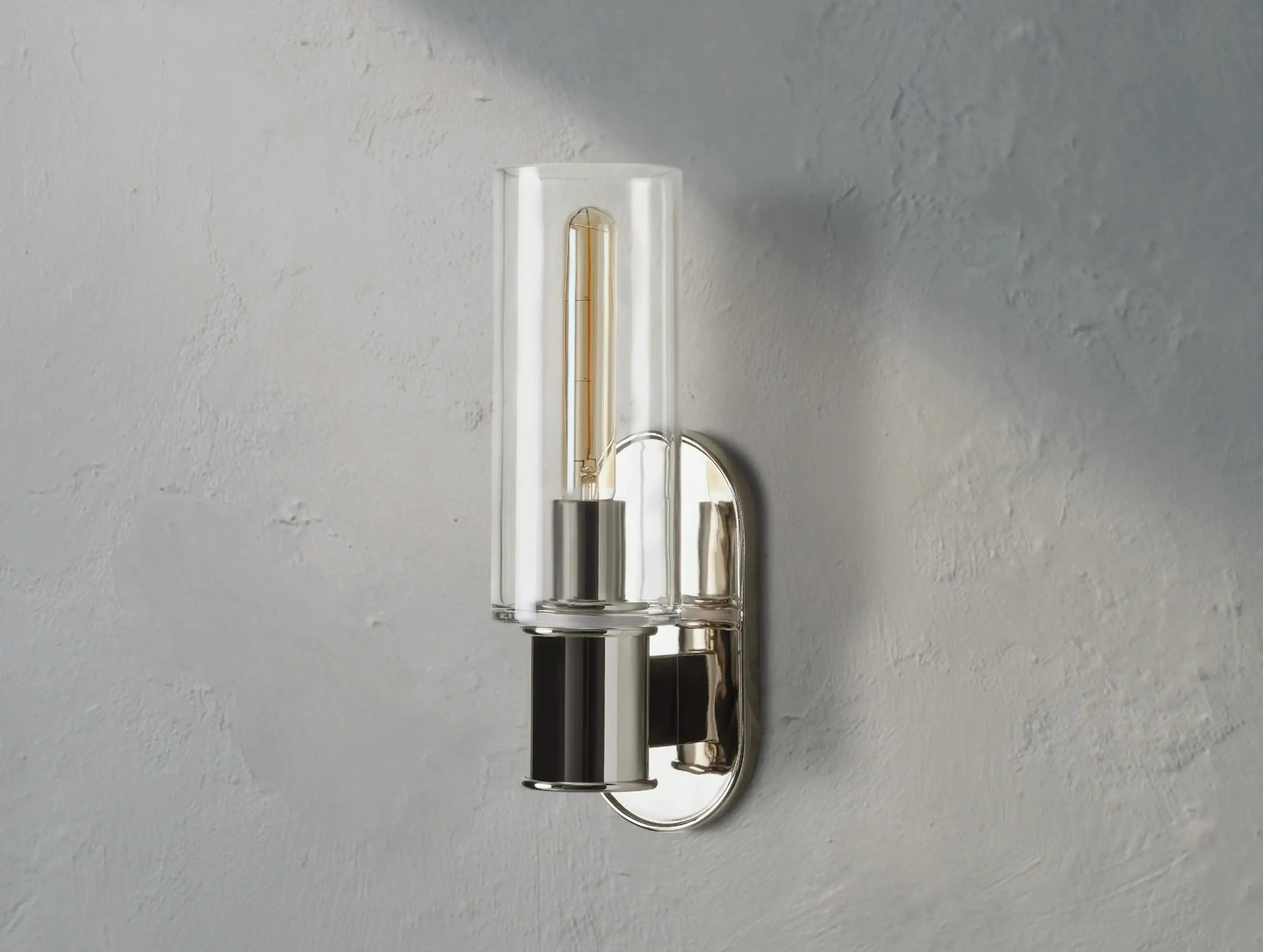 Horlin Sconce in Clear ZELNO LIGHTING