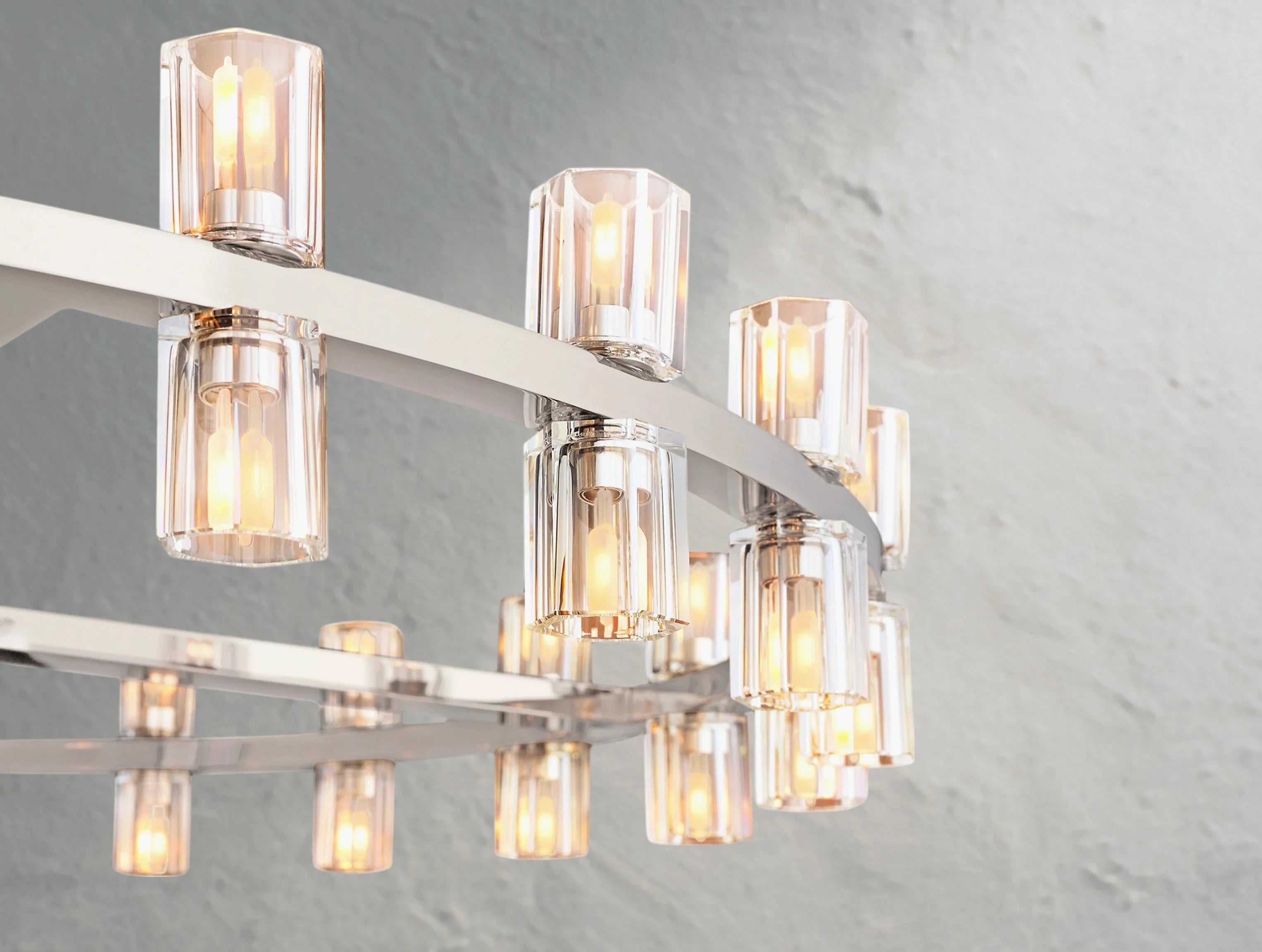 Gearra LED Round Chandelier ZELNO LIGHTING