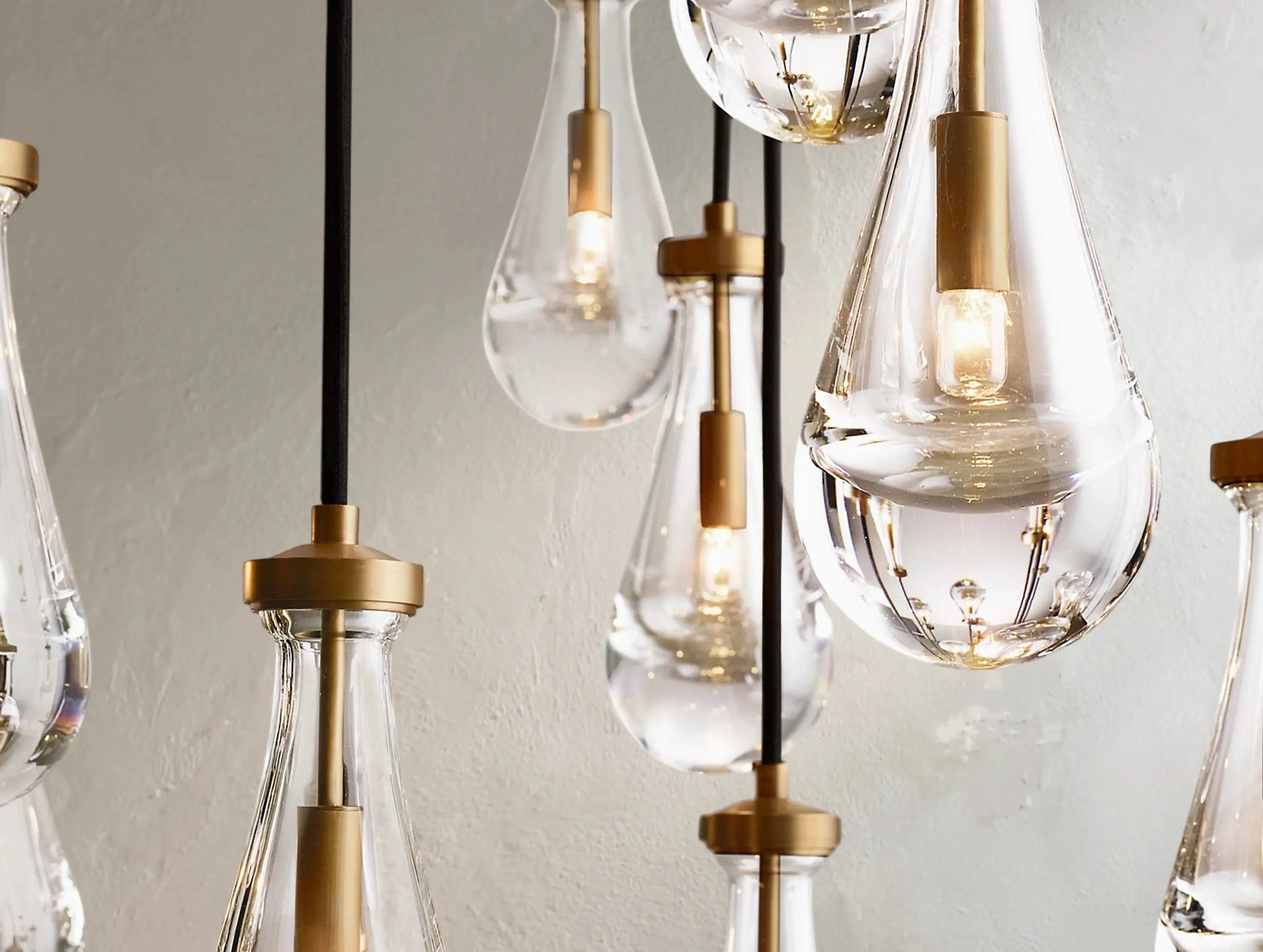 Rainfall Round Chandelier ZELNO LIGHTING