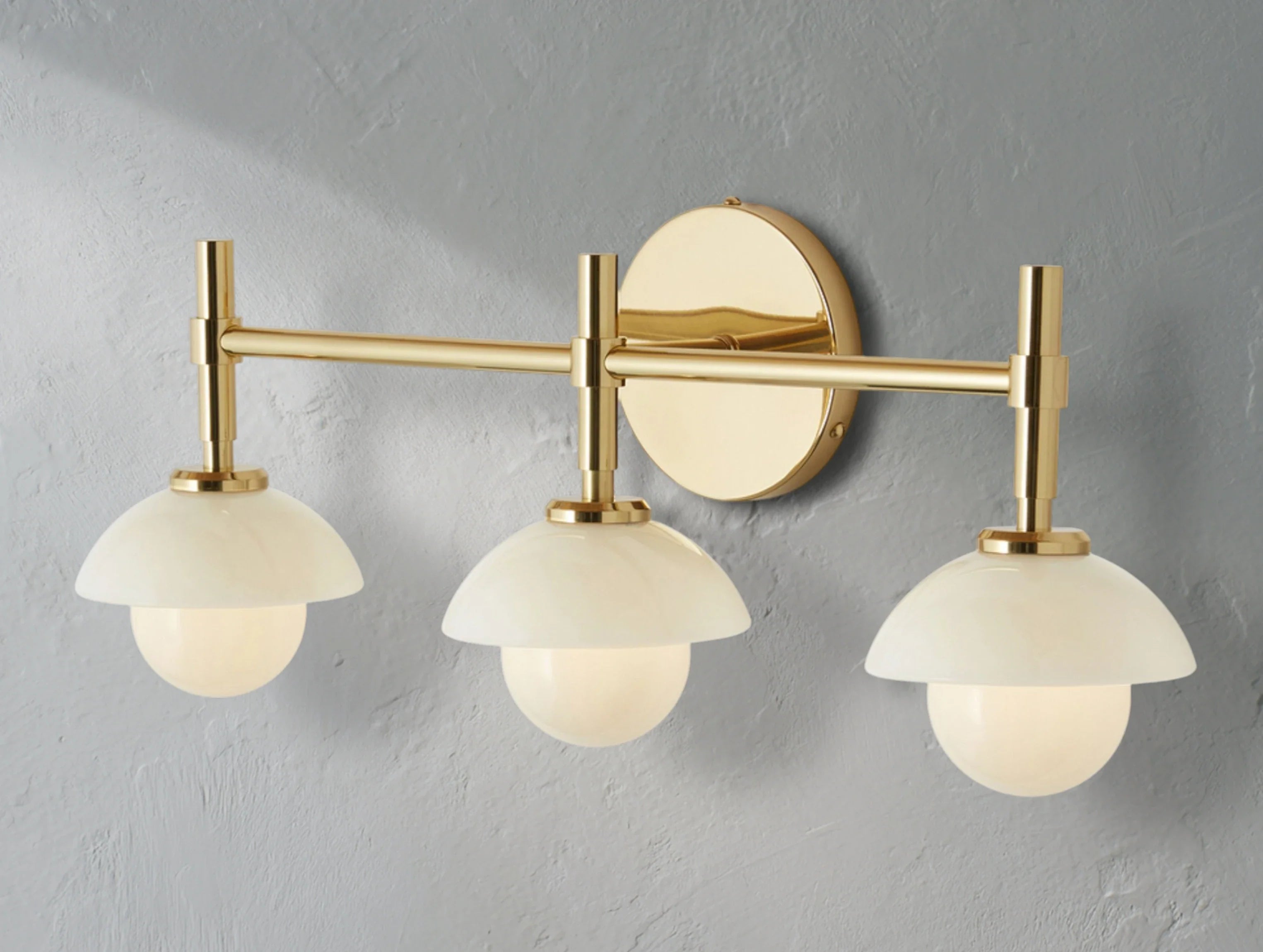 Greensh Triple Sconce - ZELNO LIGHTING
