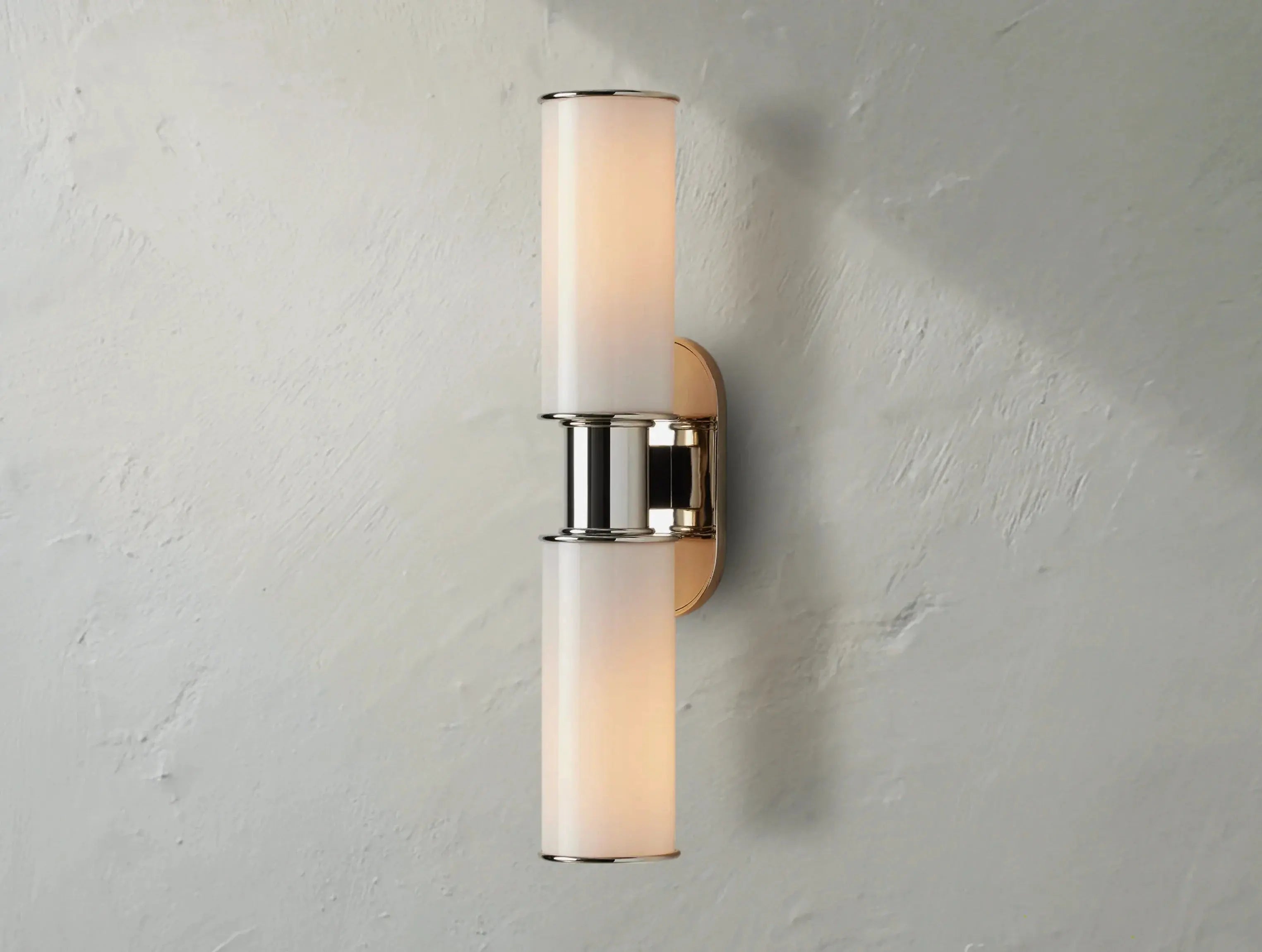 Horlin Double Sconce in Milk ZELNO LIGHTING