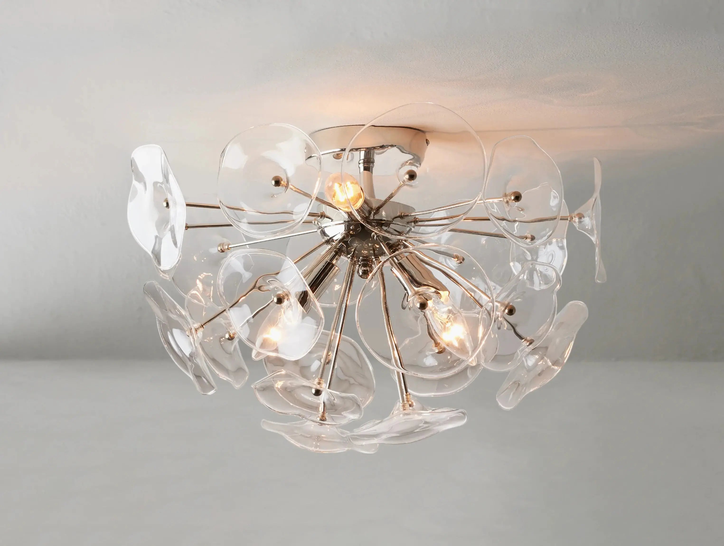 Morning Glory Flush Mount ZELNO LIGHTING