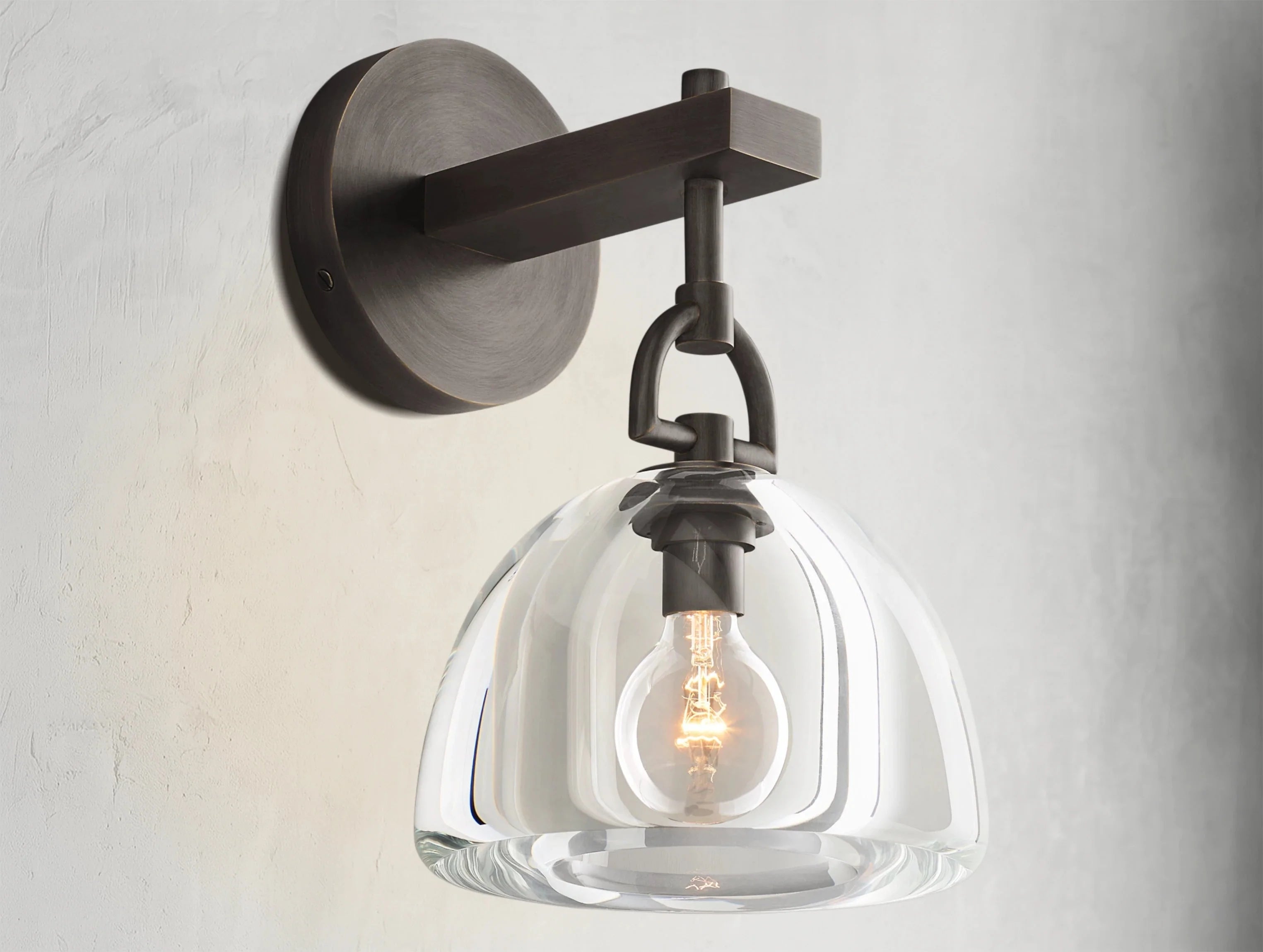 Borger Dome Sconce ZELNO LIGHTING