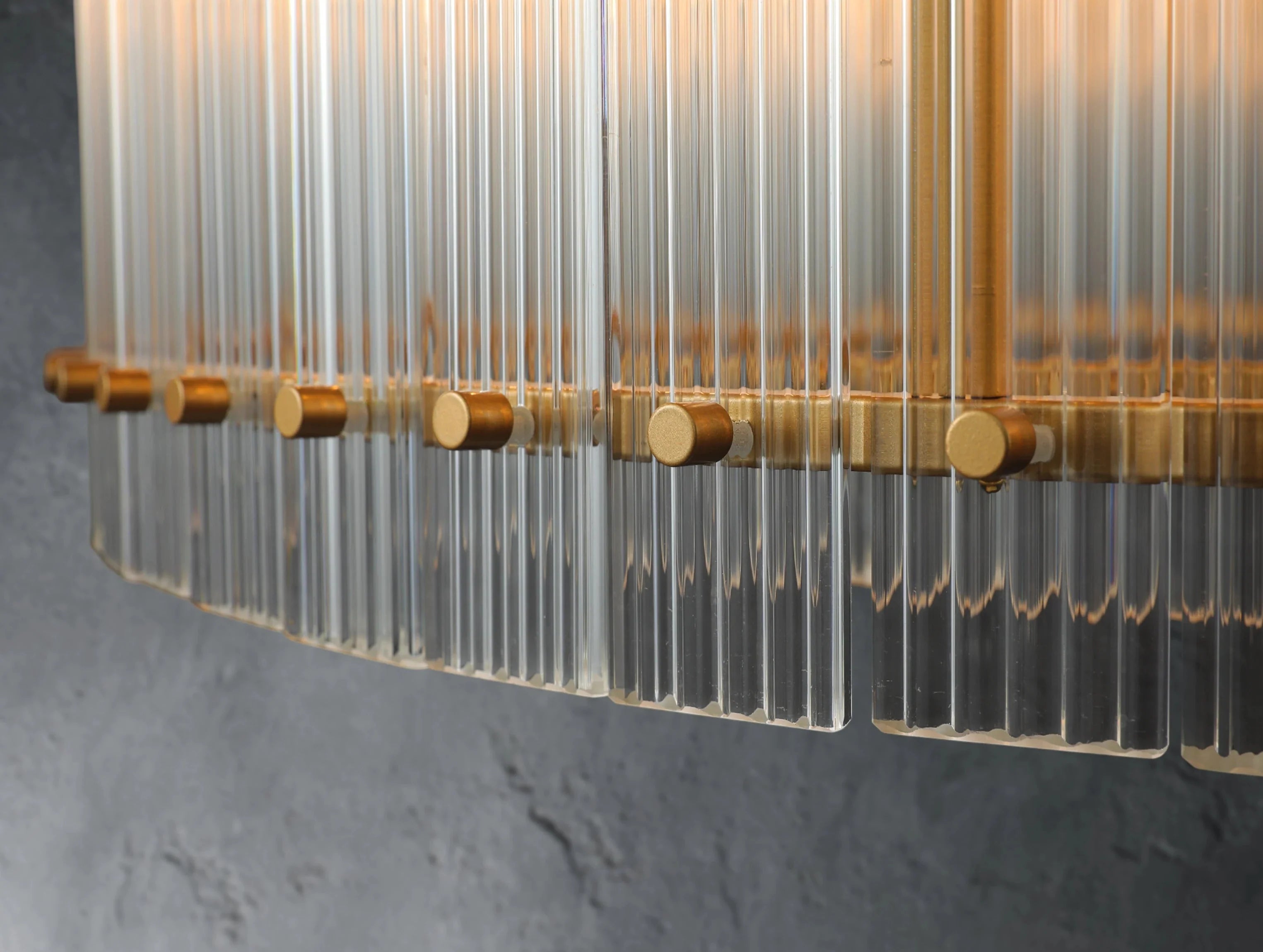 Royce Round Chandelier ZELNO LIGHTING