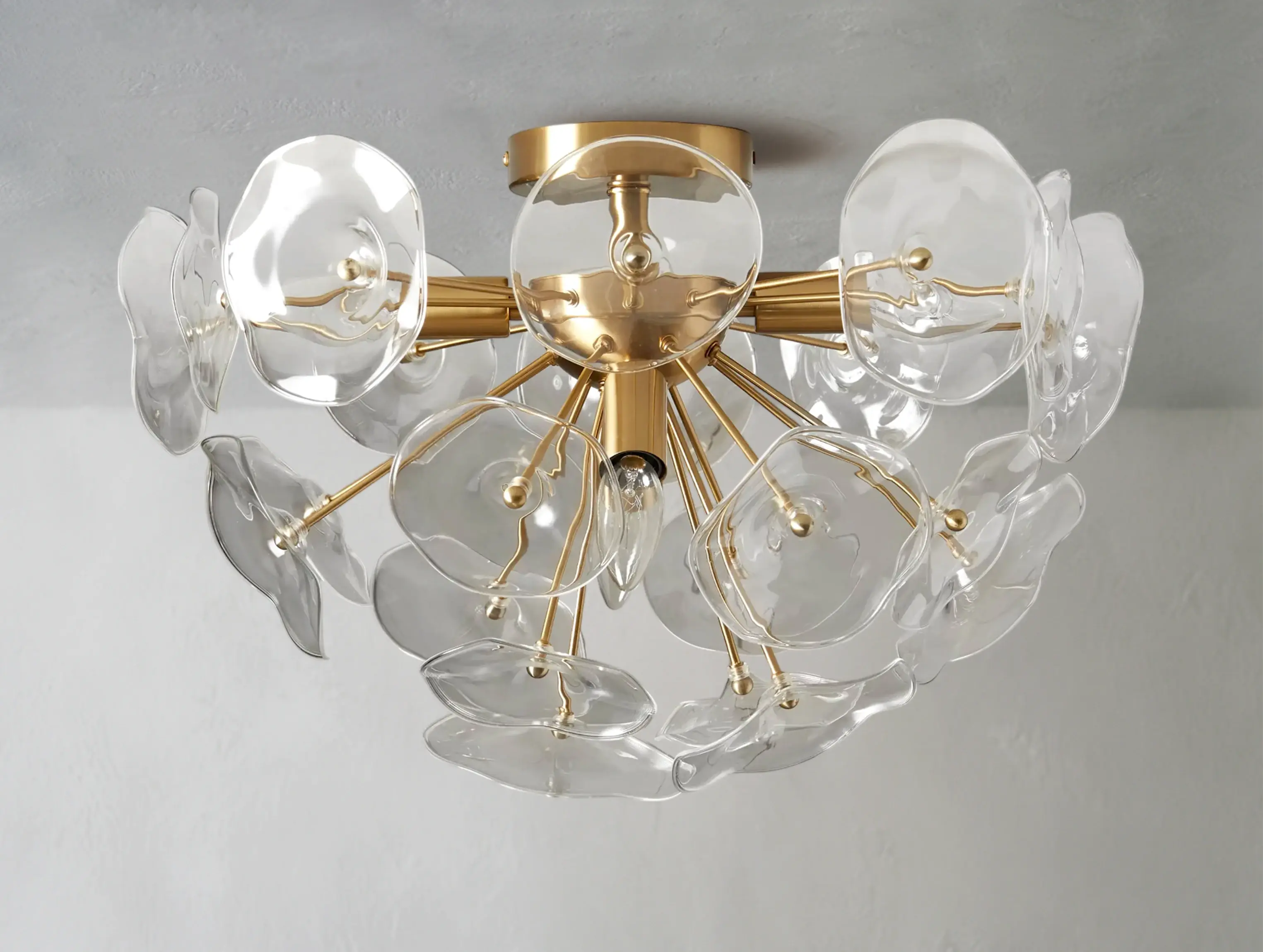 Morning Glory Flush Mount ZELNO LIGHTING