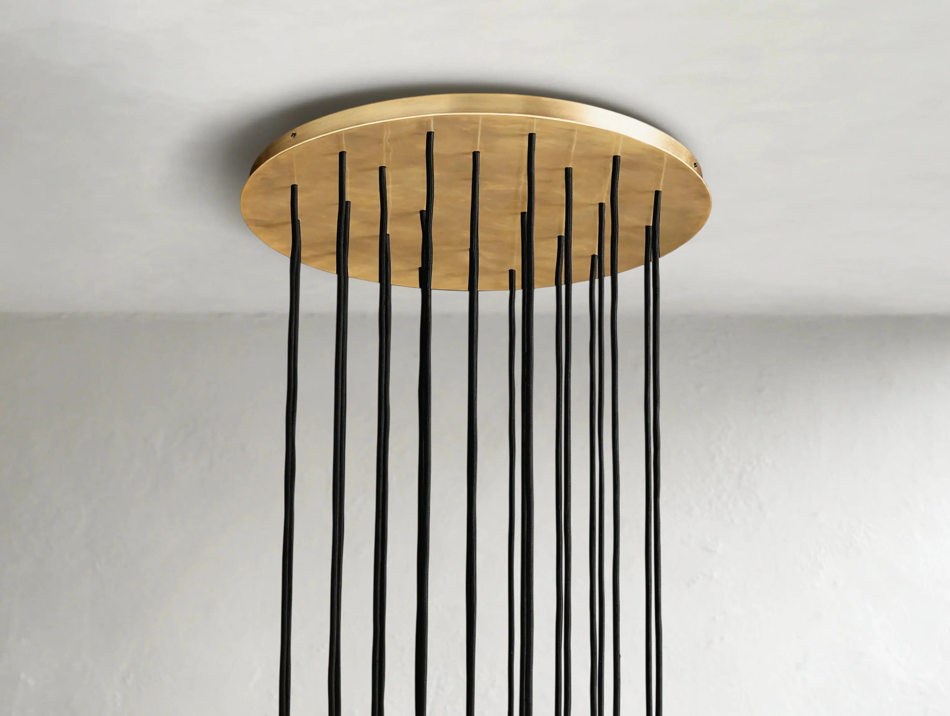 Orbital Cristal Glass Round Cluster Chandelier ZELNO LIGHTING