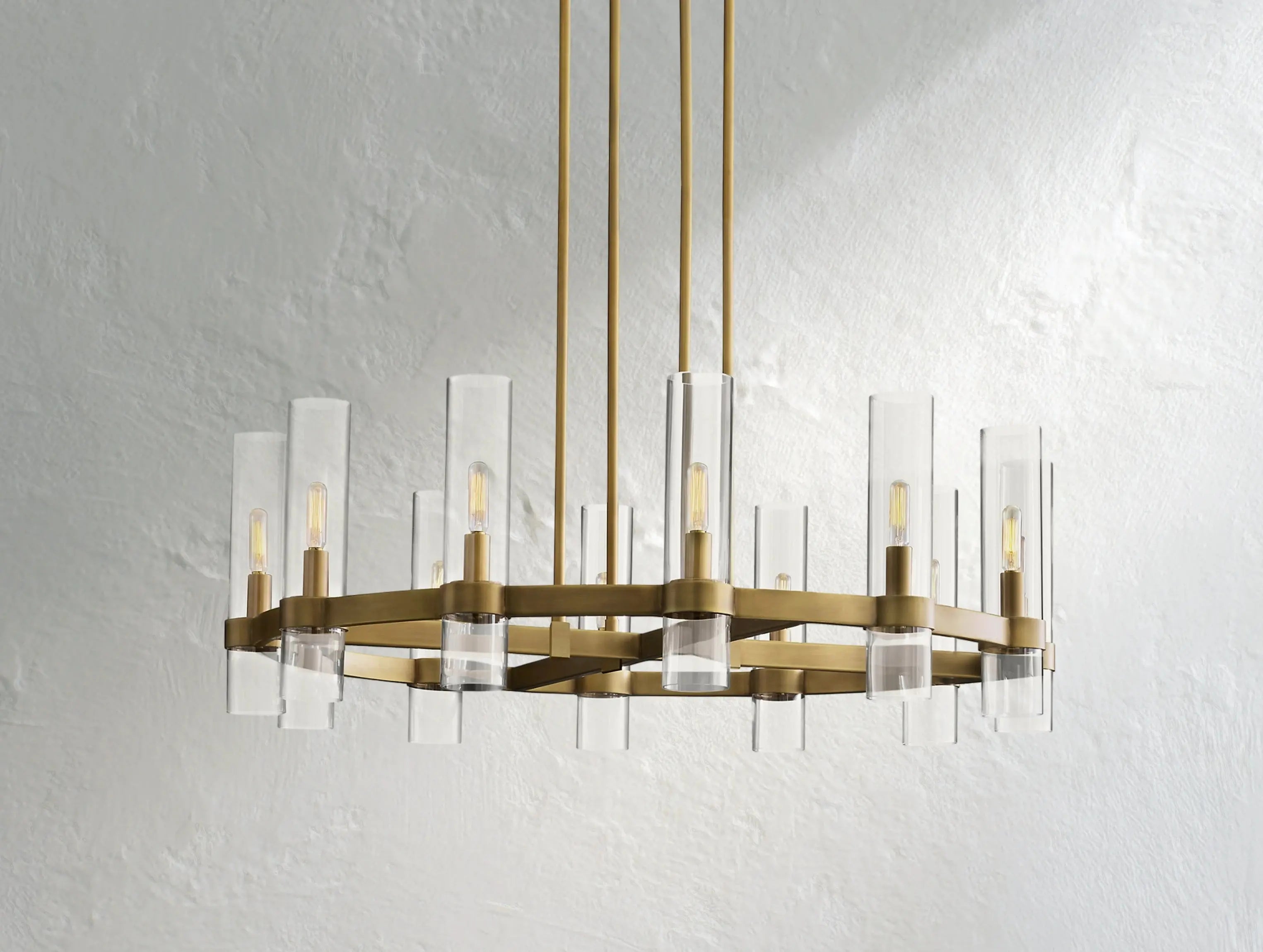 Solene Round Chandelier ZELNO LIGHTING