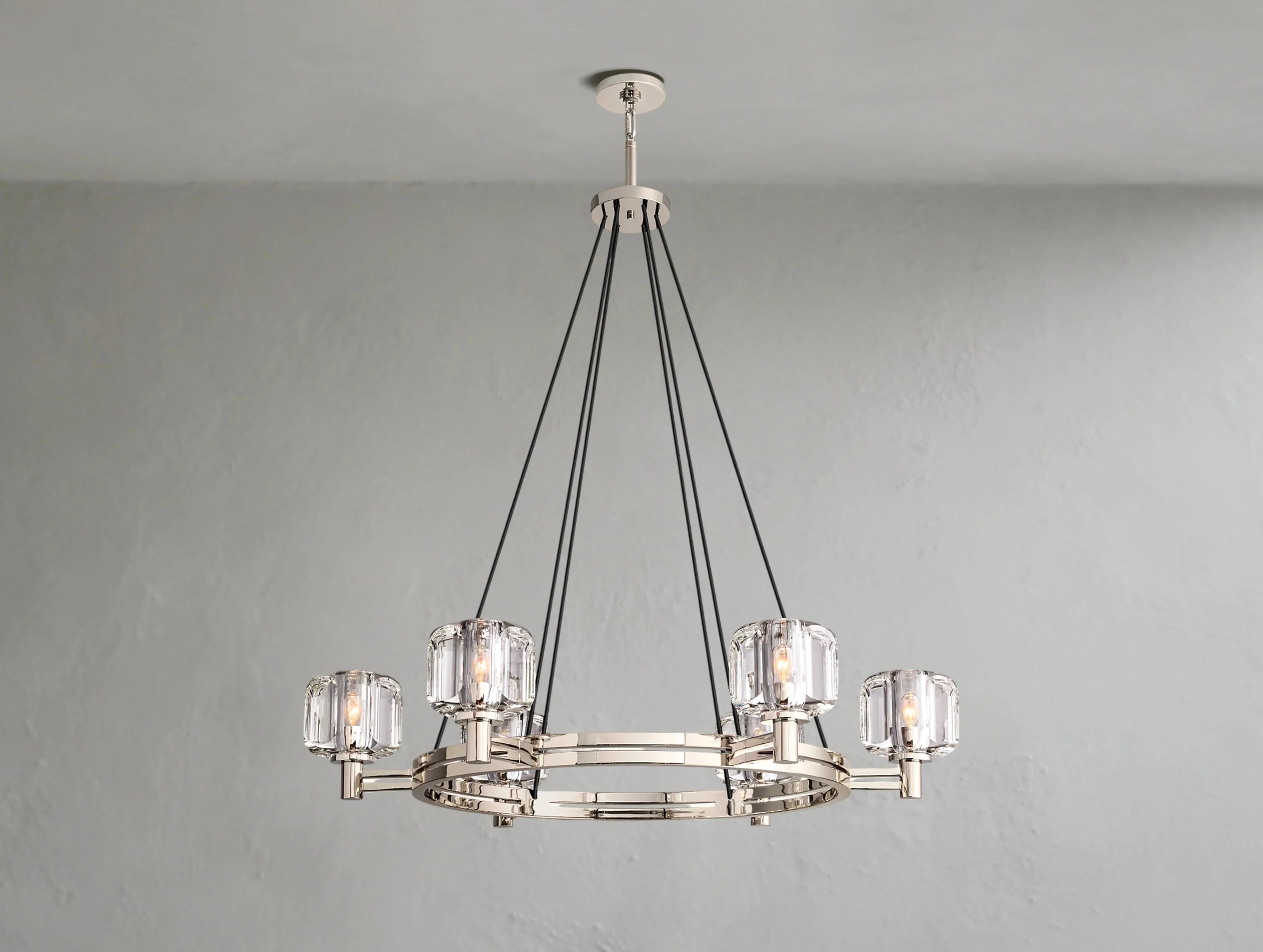 Demanette Round Chandelier ZELNO LIGHTING