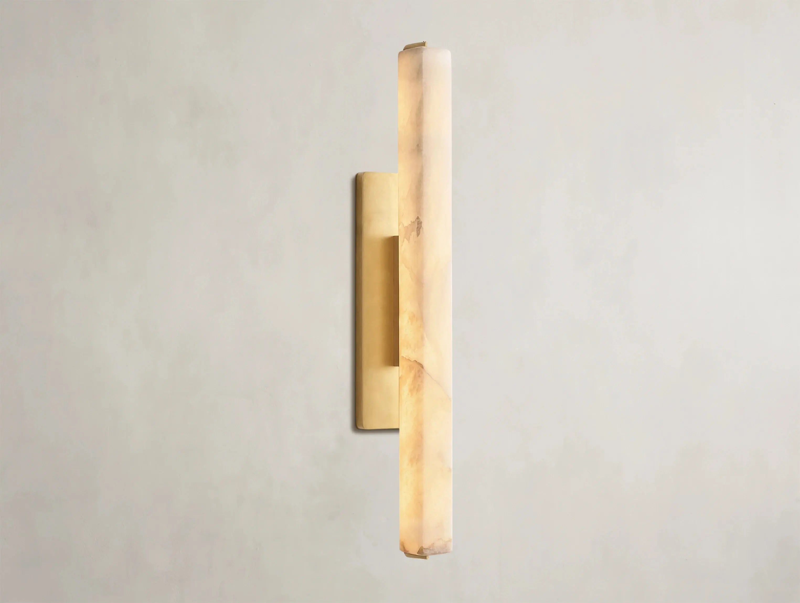 Ardubon Alabaster Single Sconce ZELNO LIGHTING