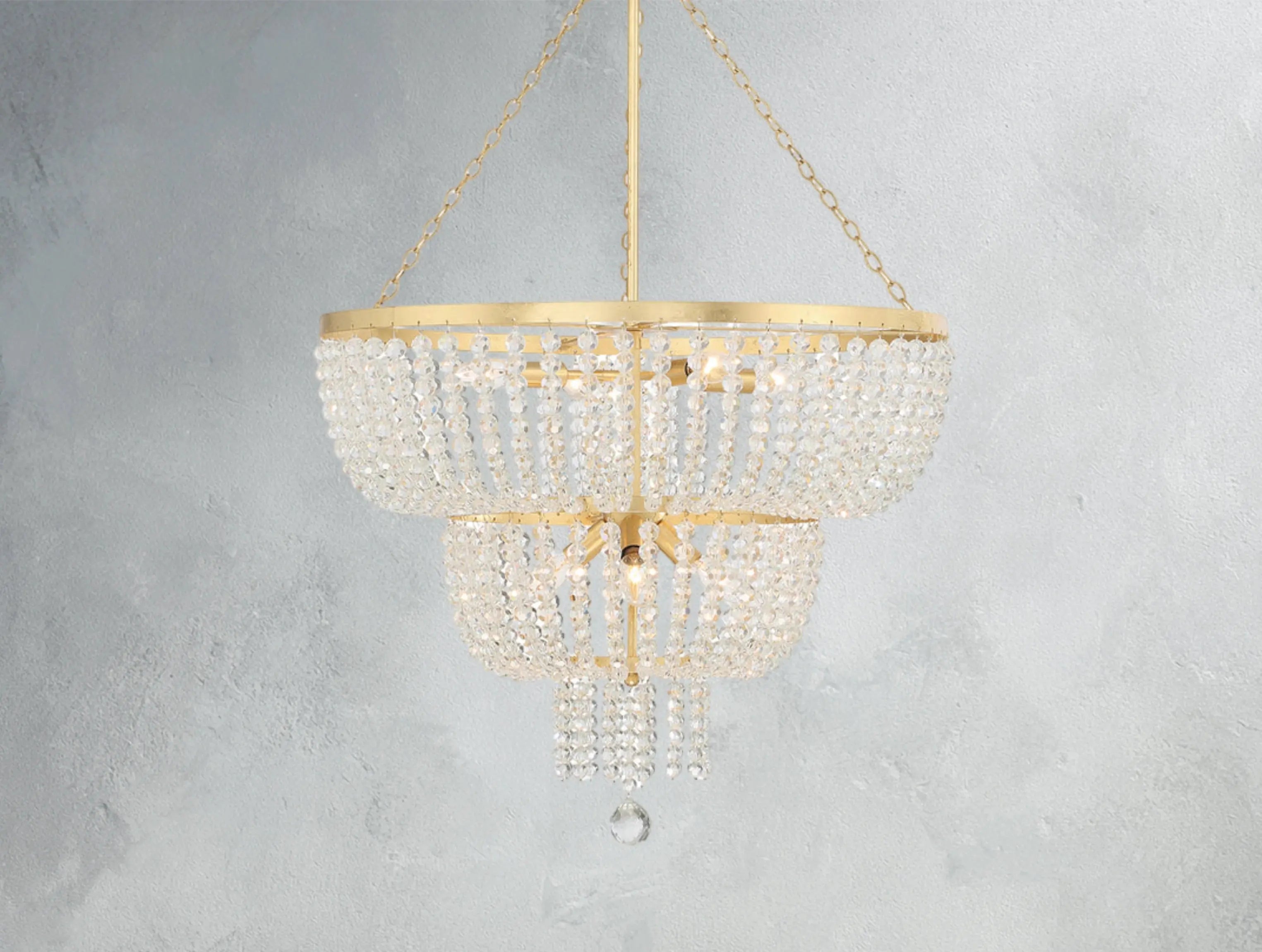 Rylon Multi-layer Chandelier ZELNO LIGHTING