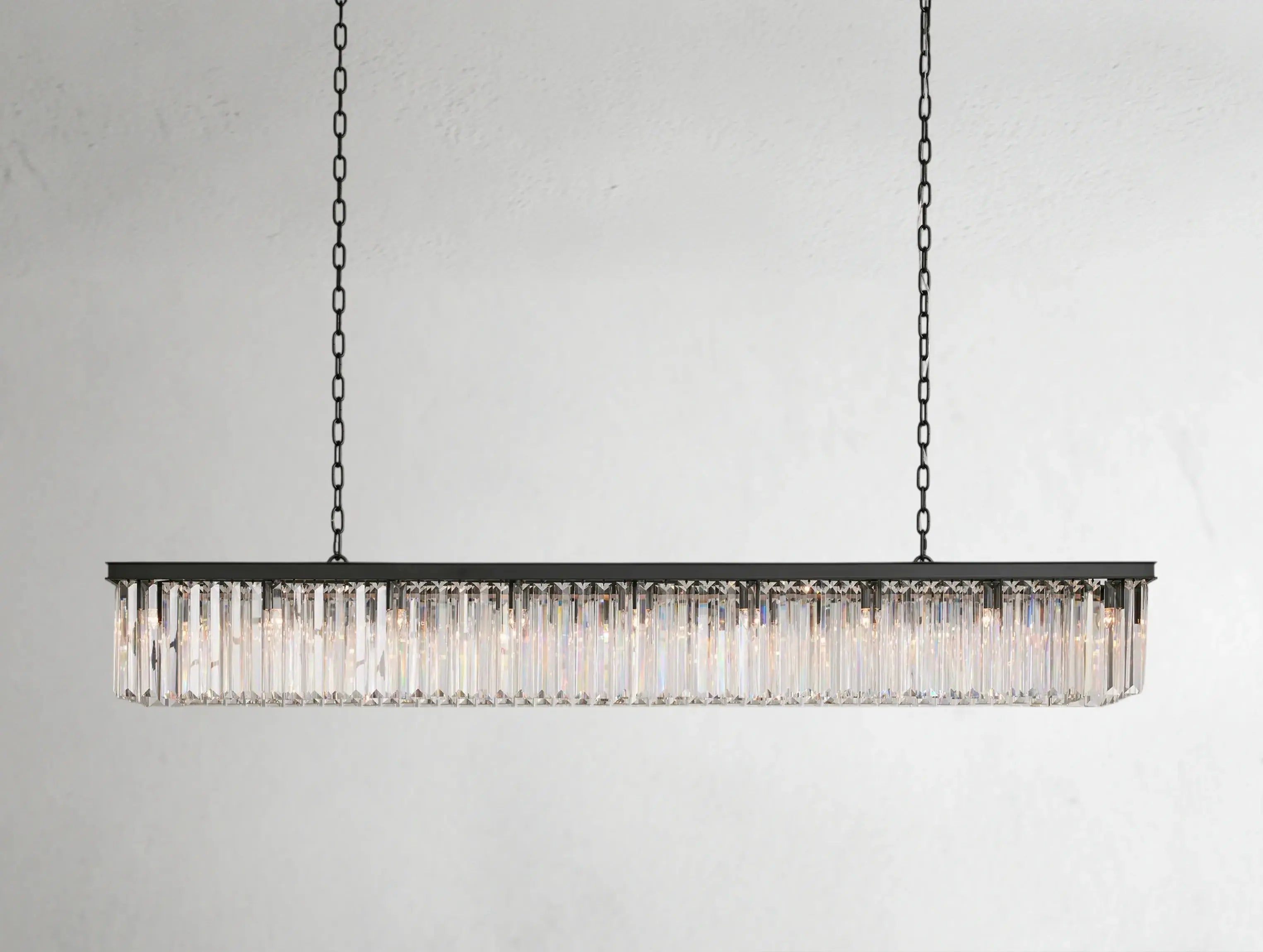 Molyland Rectangular Chandelier ZELNO LIGHTING