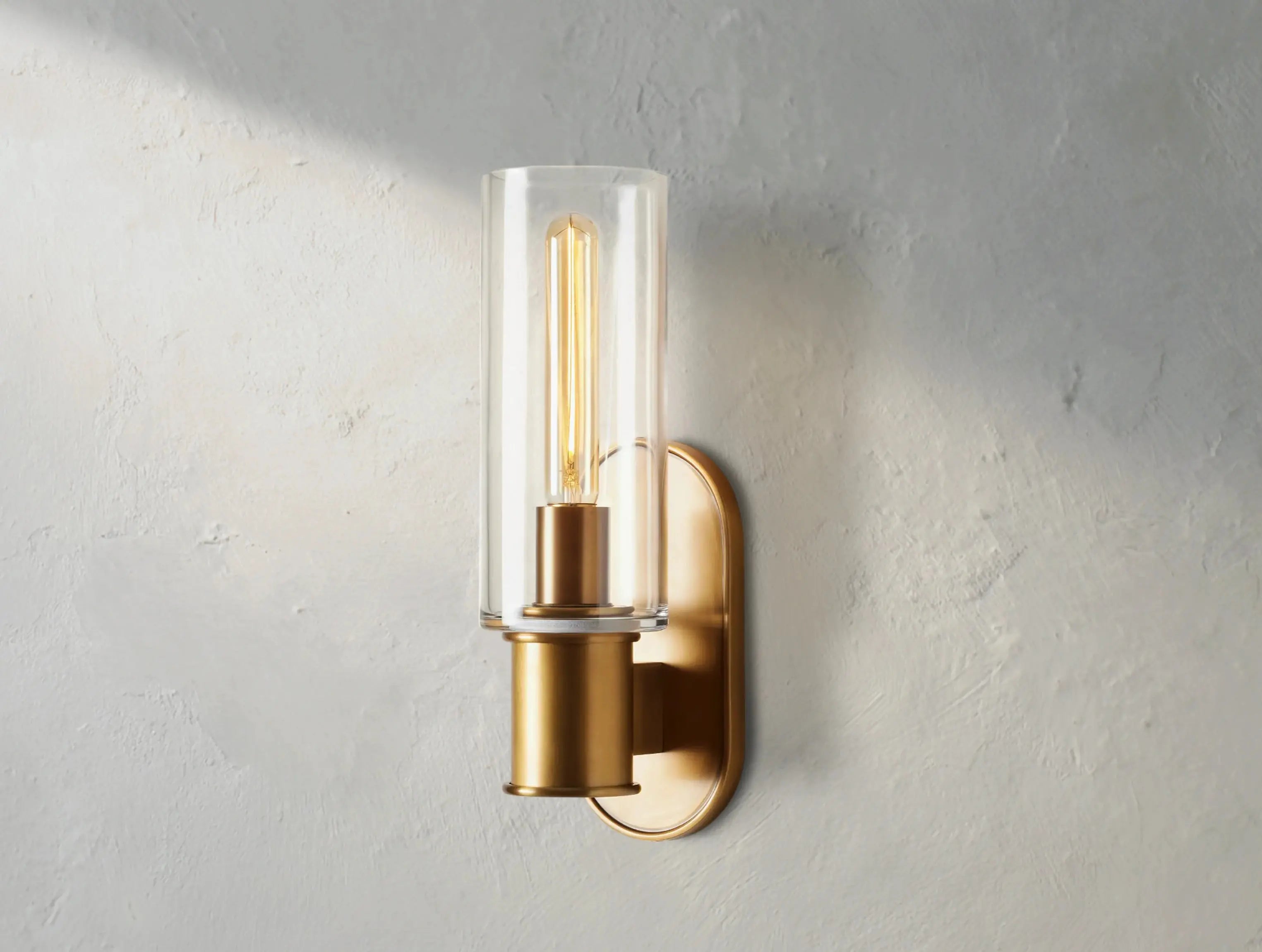 Horlin Sconce in Clear ZELNO LIGHTING