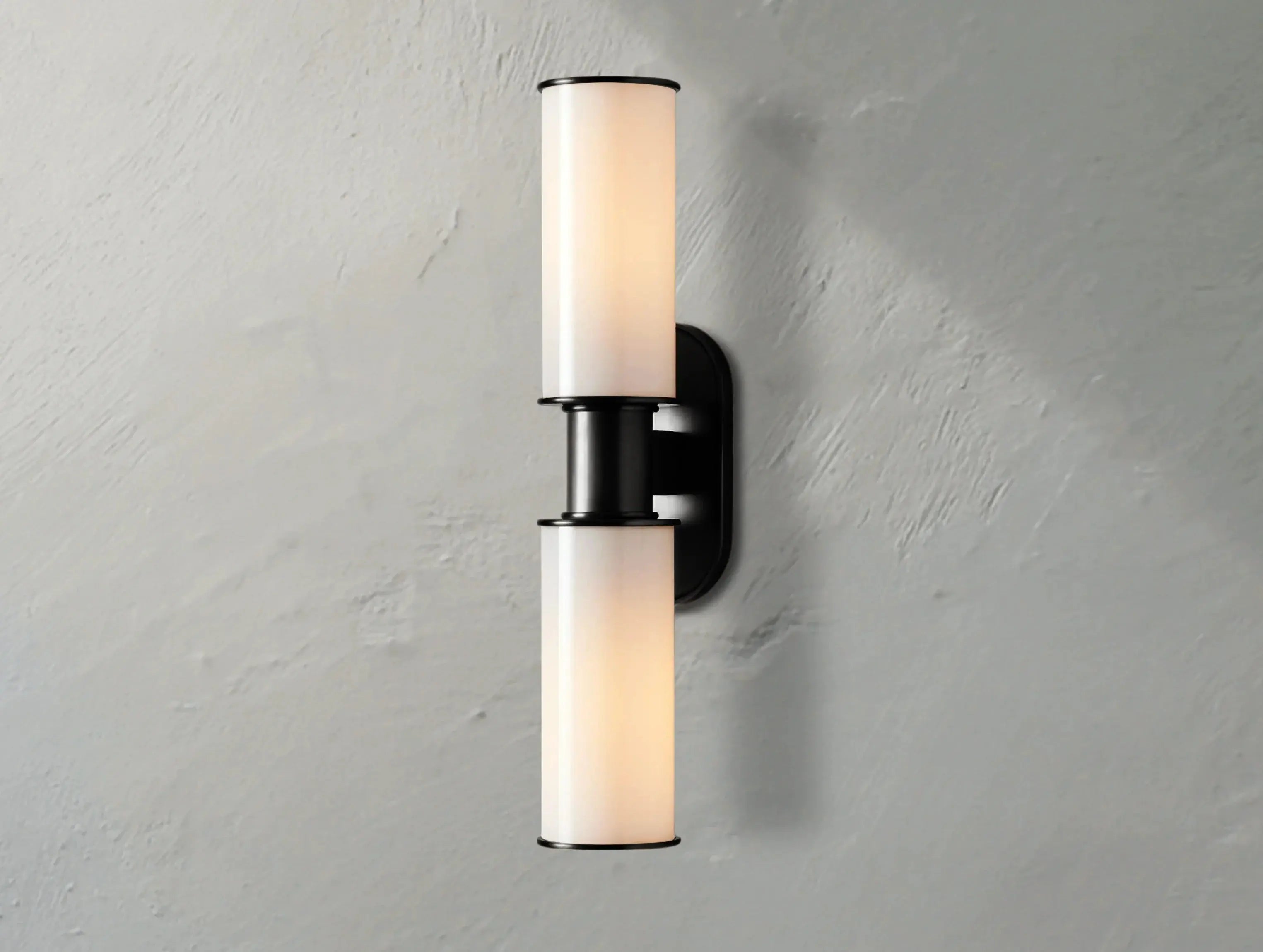 Horlin Double Sconce in Milk ZELNO LIGHTING