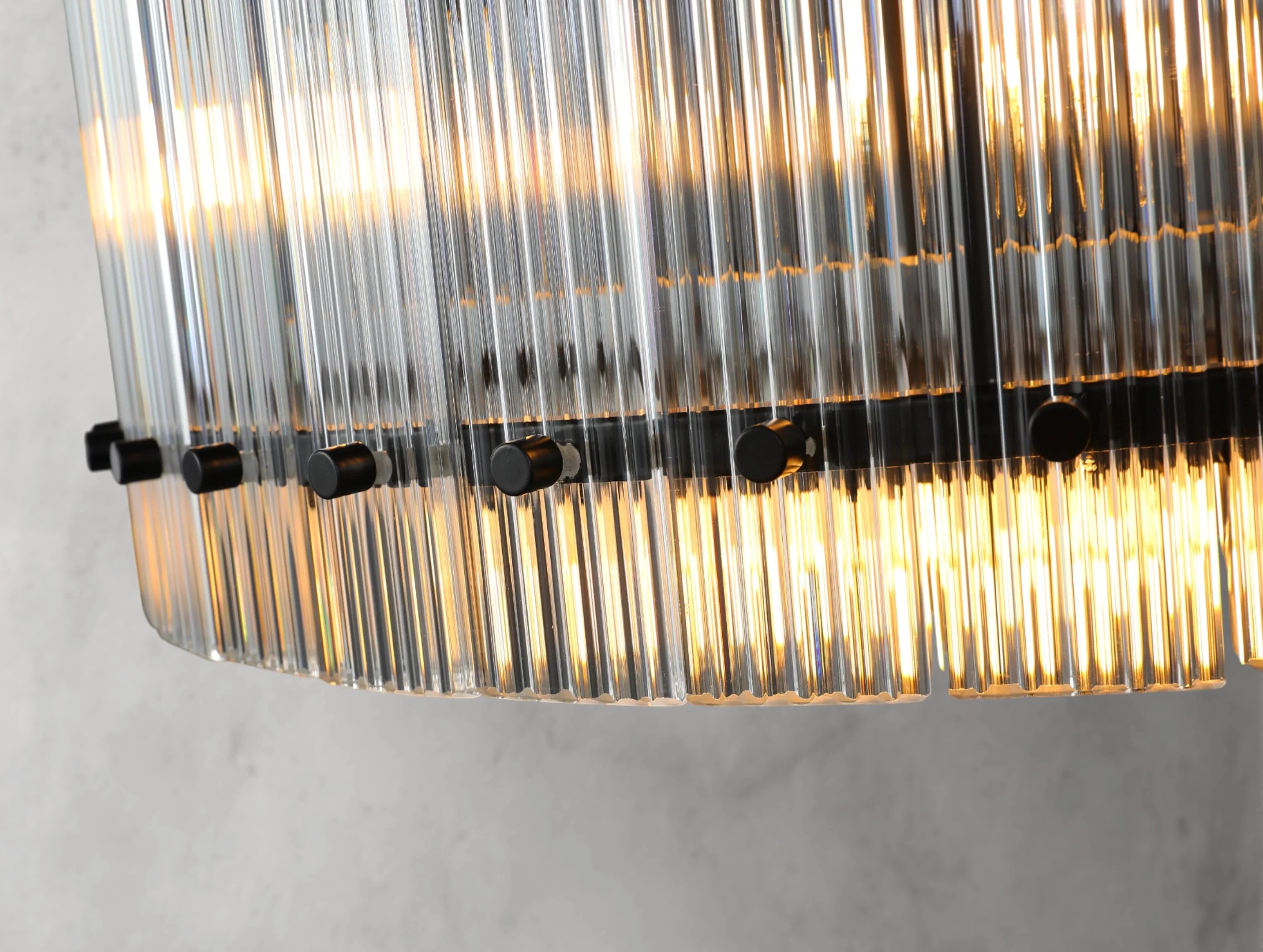 Royce Two-Tier Round Chandelier ZELNO LIGHTING