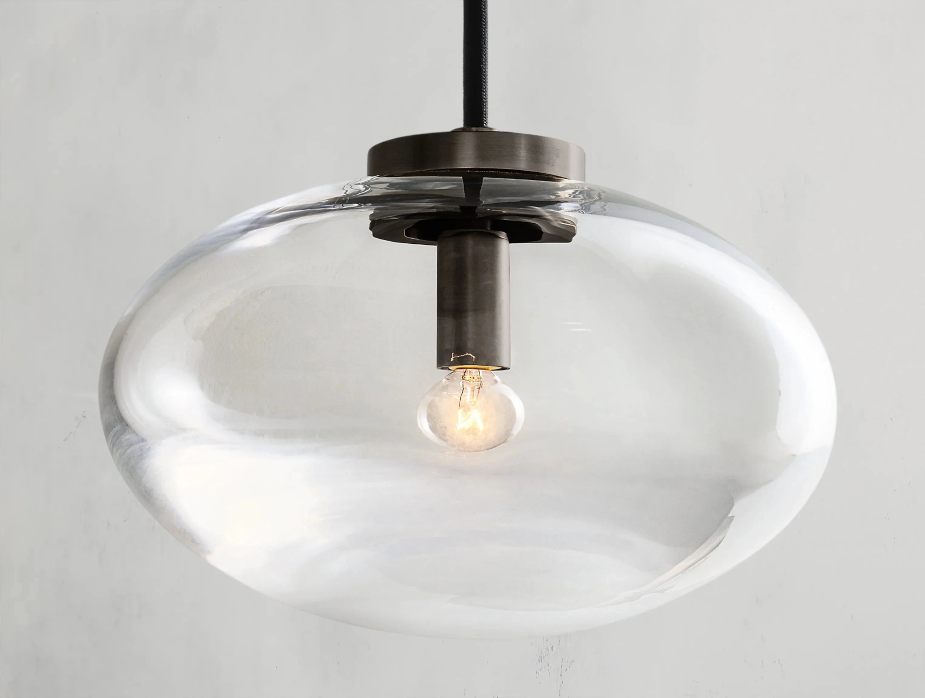 Cabret Glass Sconce ZELNO LIGHTING