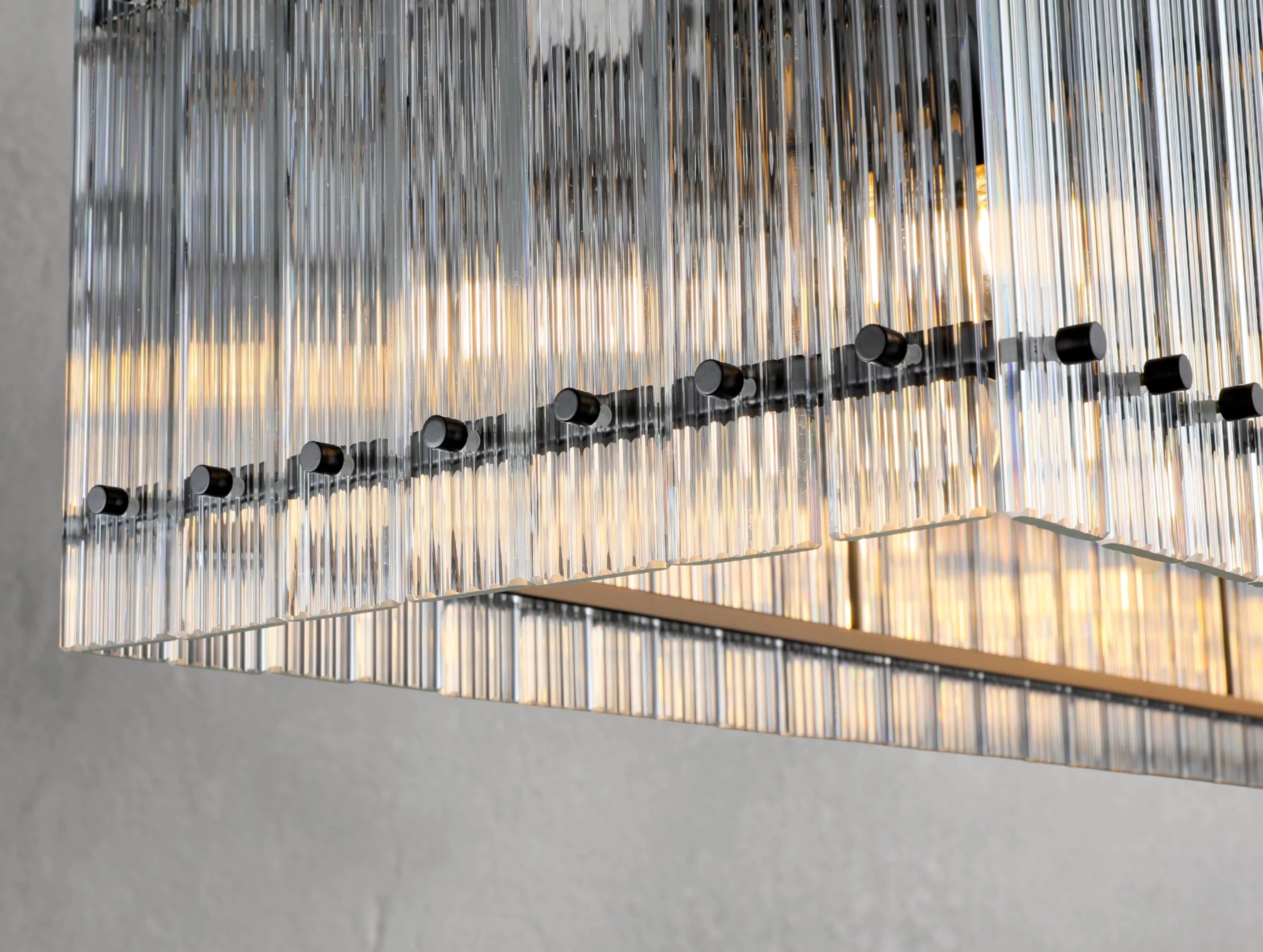 Royce Rectangular Chandelier ZELNO LIGHTING