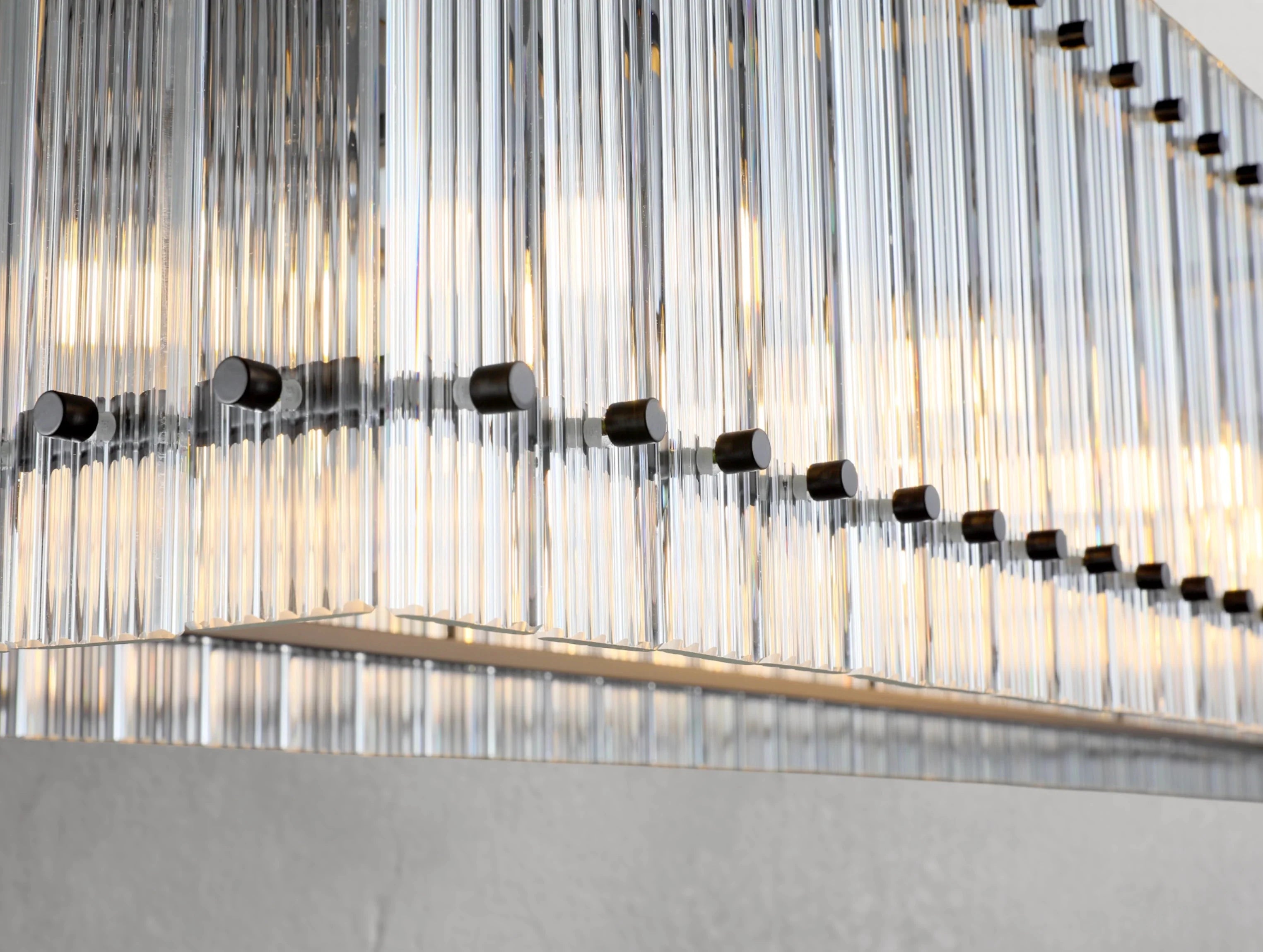 Royce Rectangular Chandelier ZELNO LIGHTING