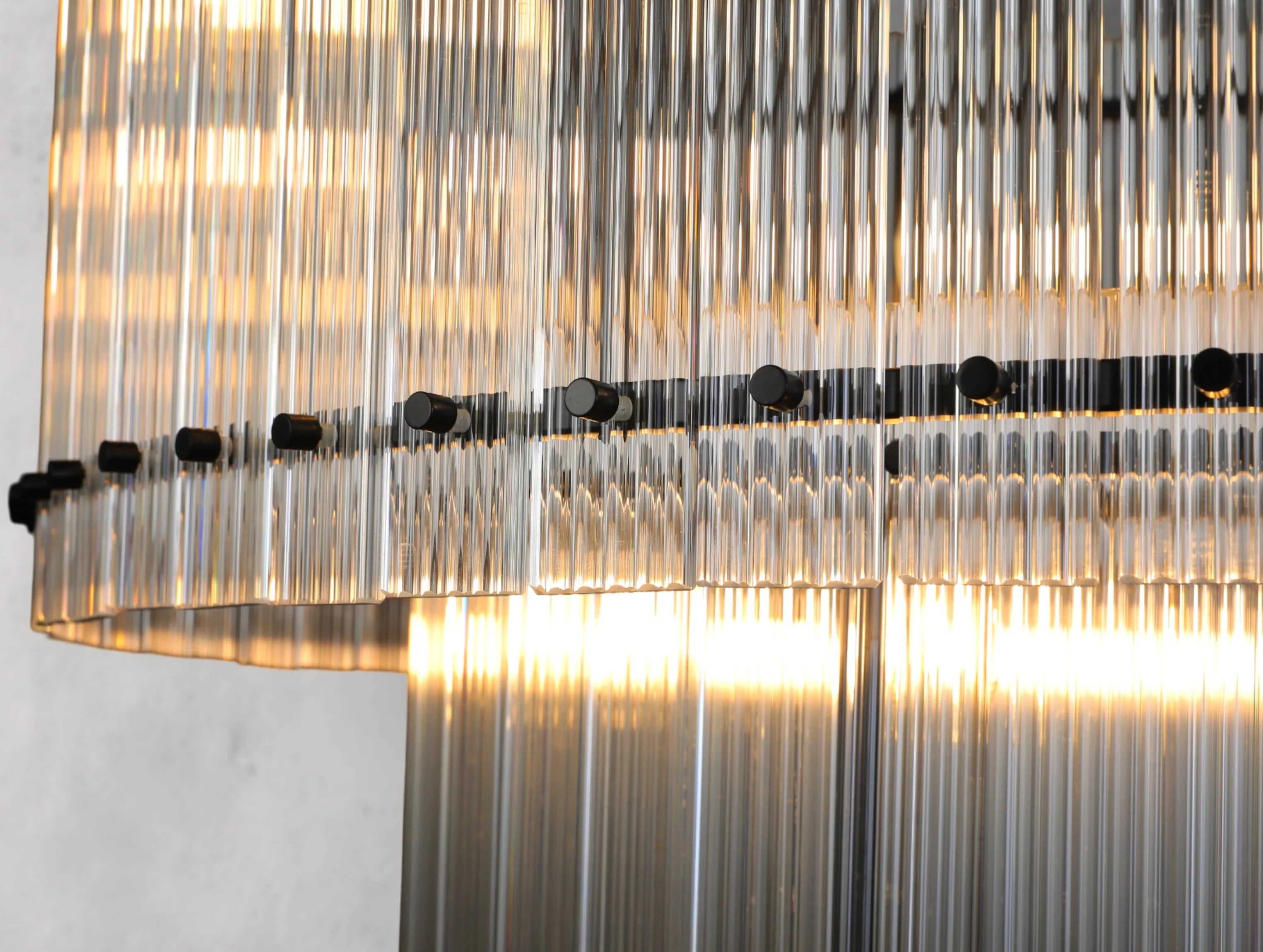 Royce Two-Tier Round Chandelier ZELNO LIGHTING