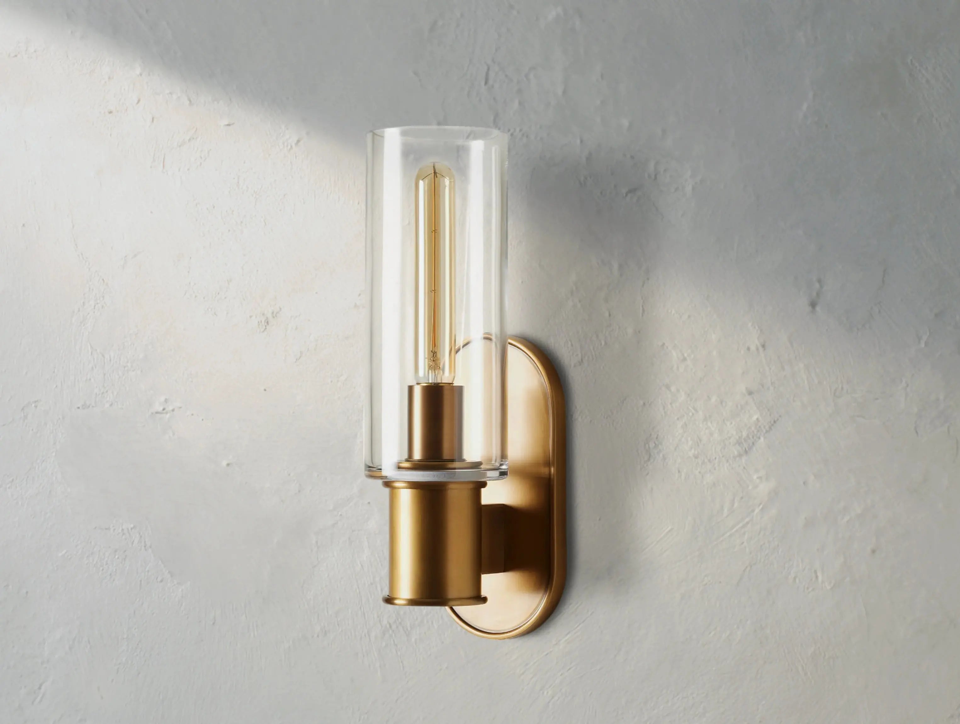 Horlin Sconce in Clear ZELNO LIGHTING