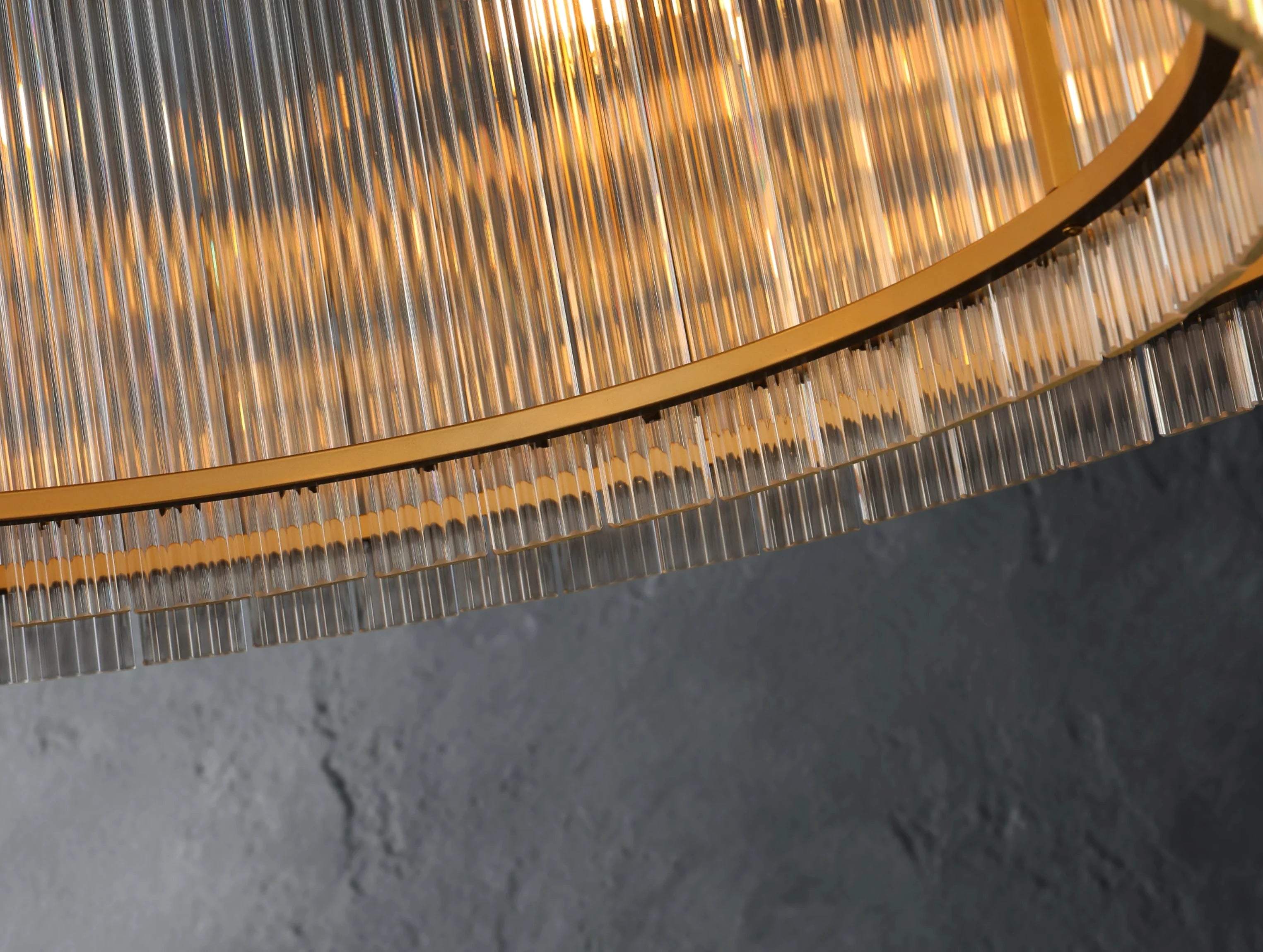 Royce Round Chandelier ZELNO LIGHTING