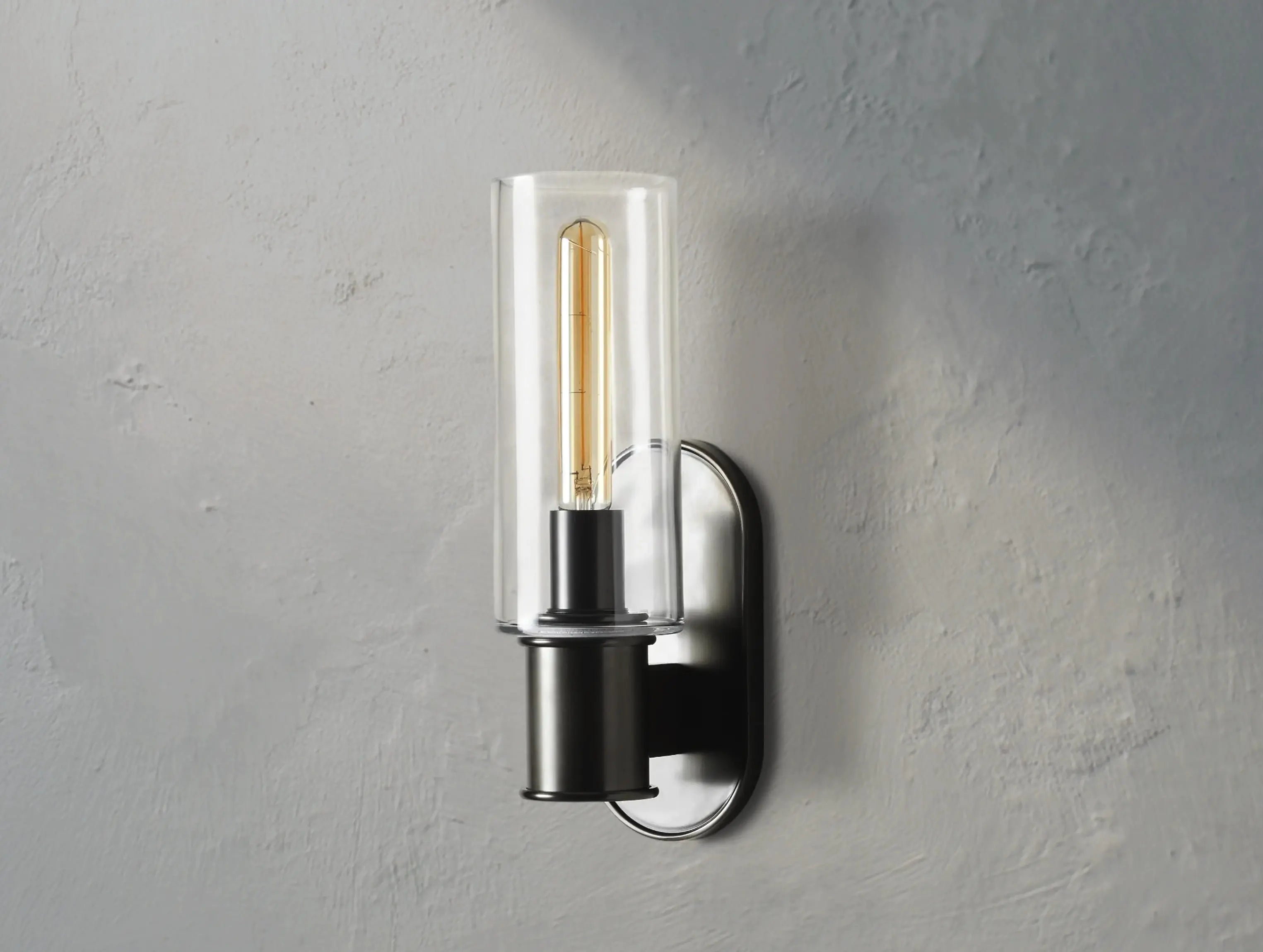 Horlin Sconce in Clear ZELNO LIGHTING