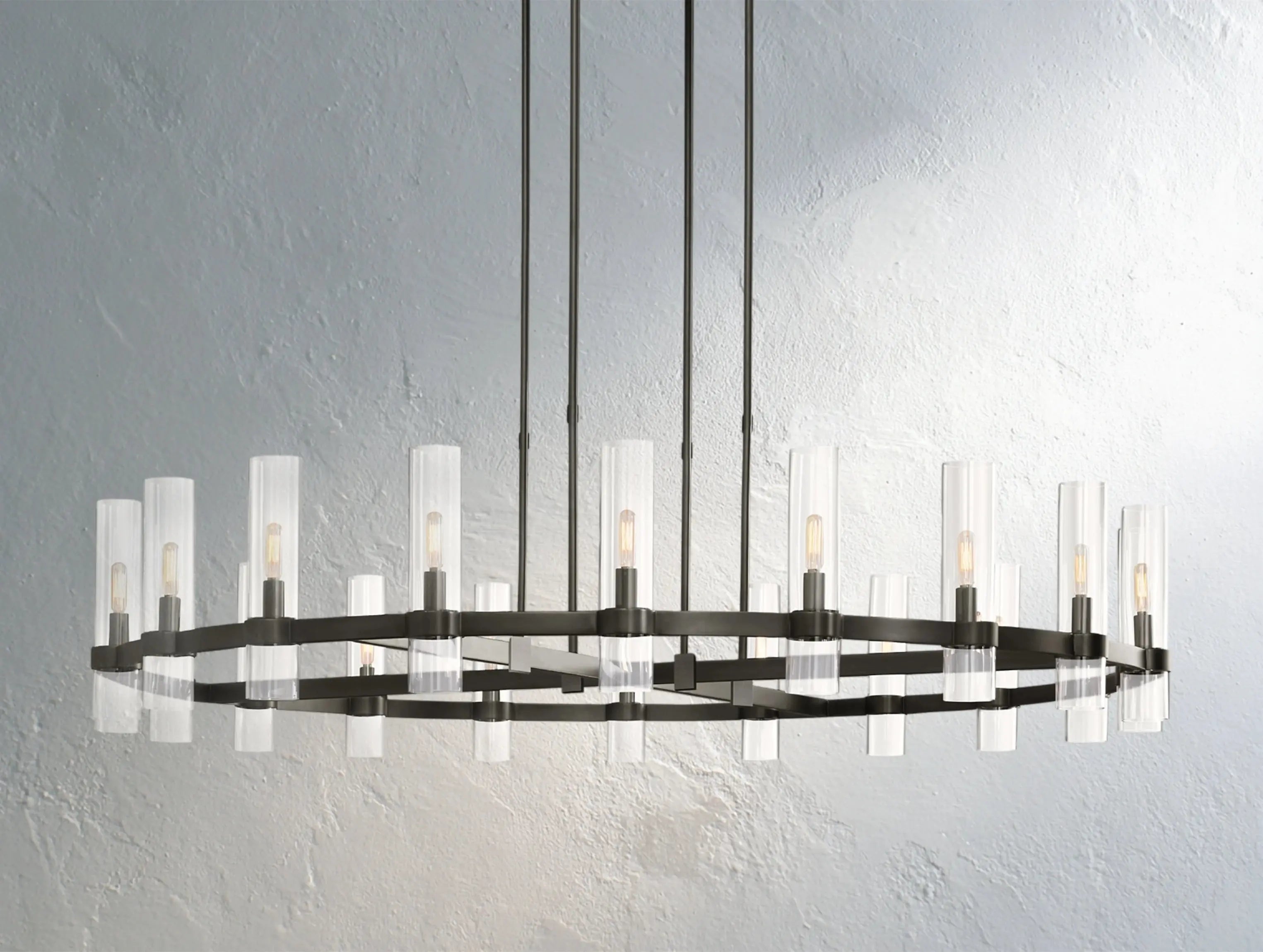 Solene Round Chandelier ZELNO LIGHTING