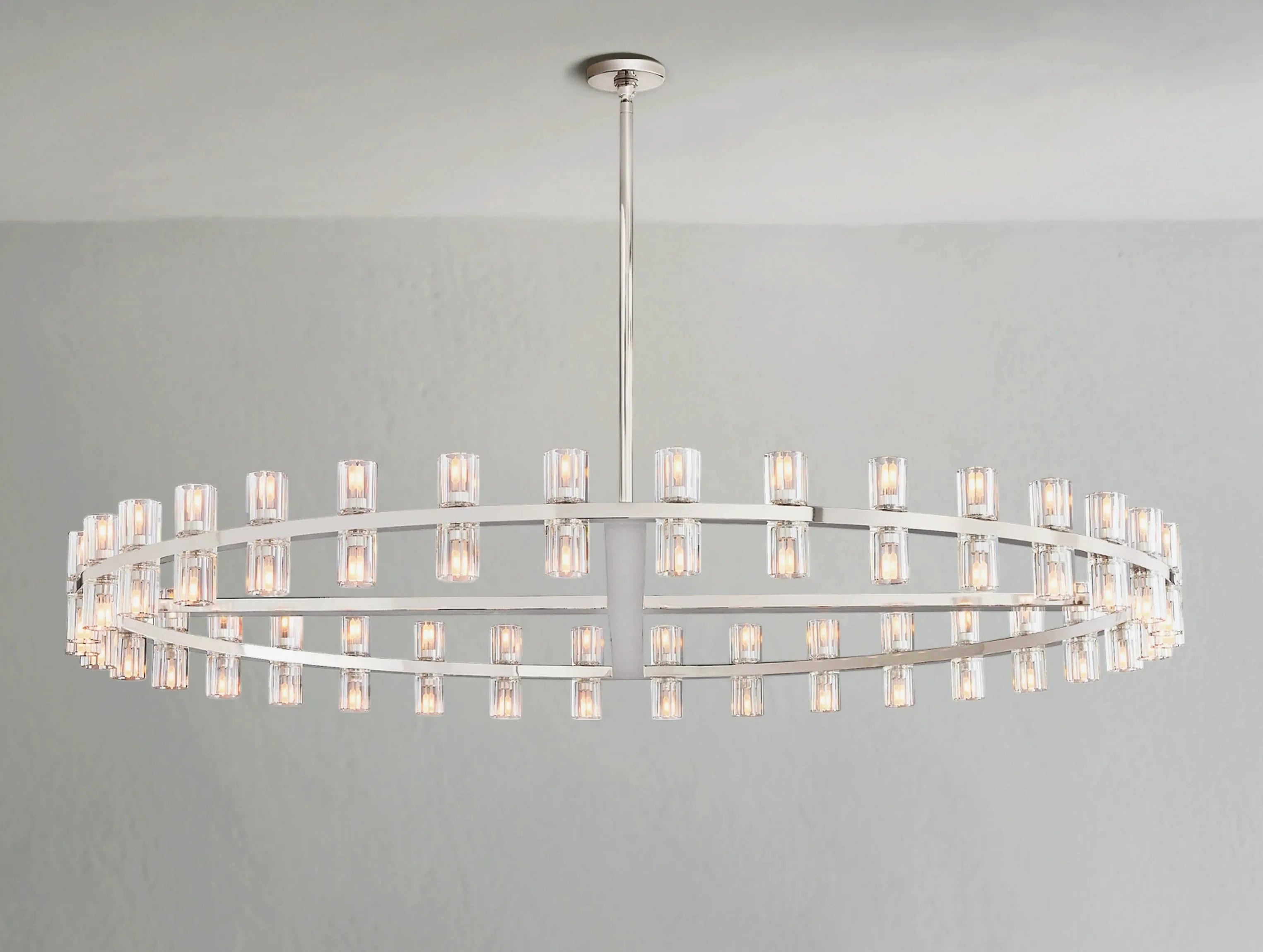 Gearra LED Round Chandelier ZELNO LIGHTING