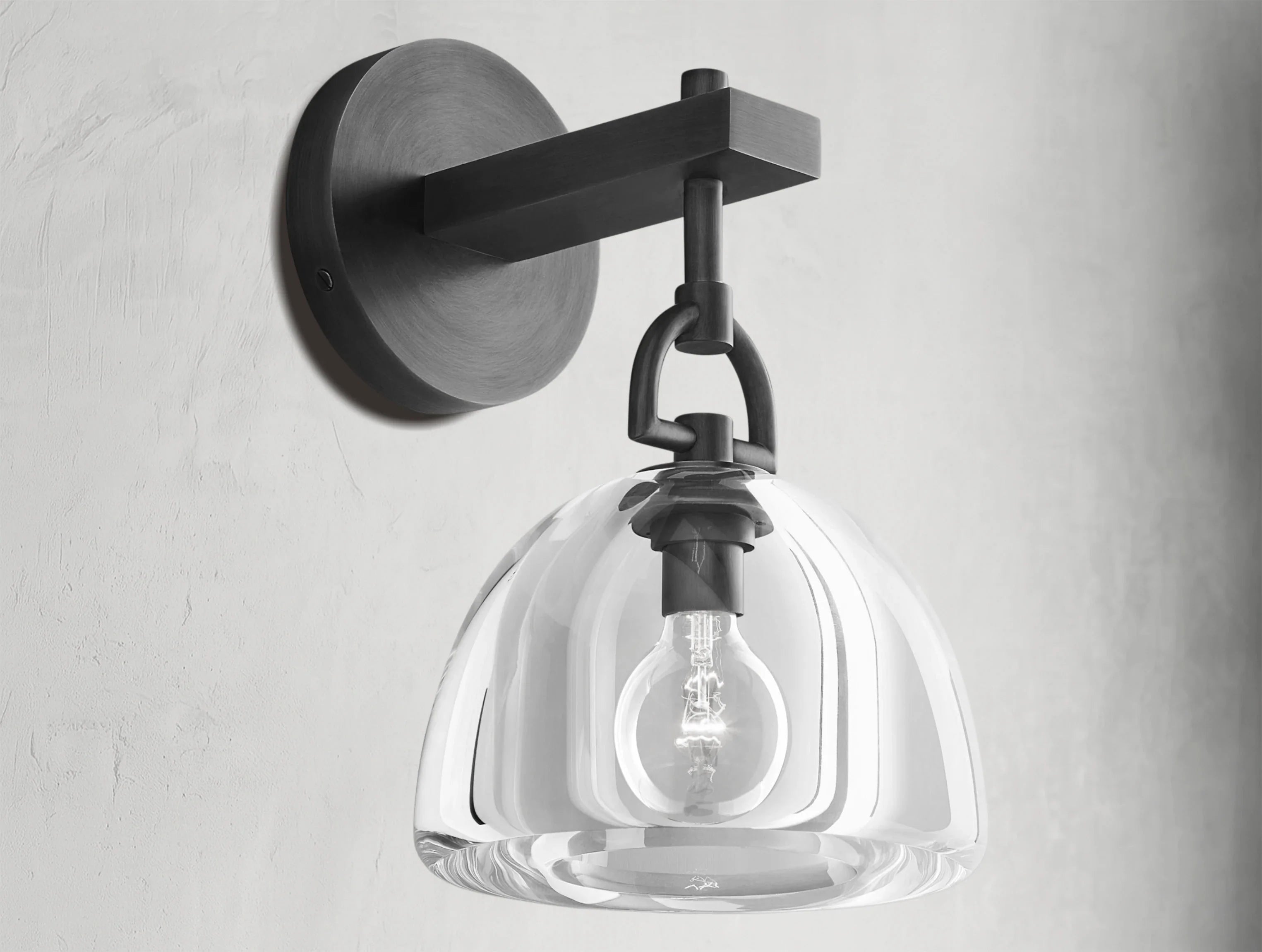 Borger Dome Sconce ZELNO LIGHTING