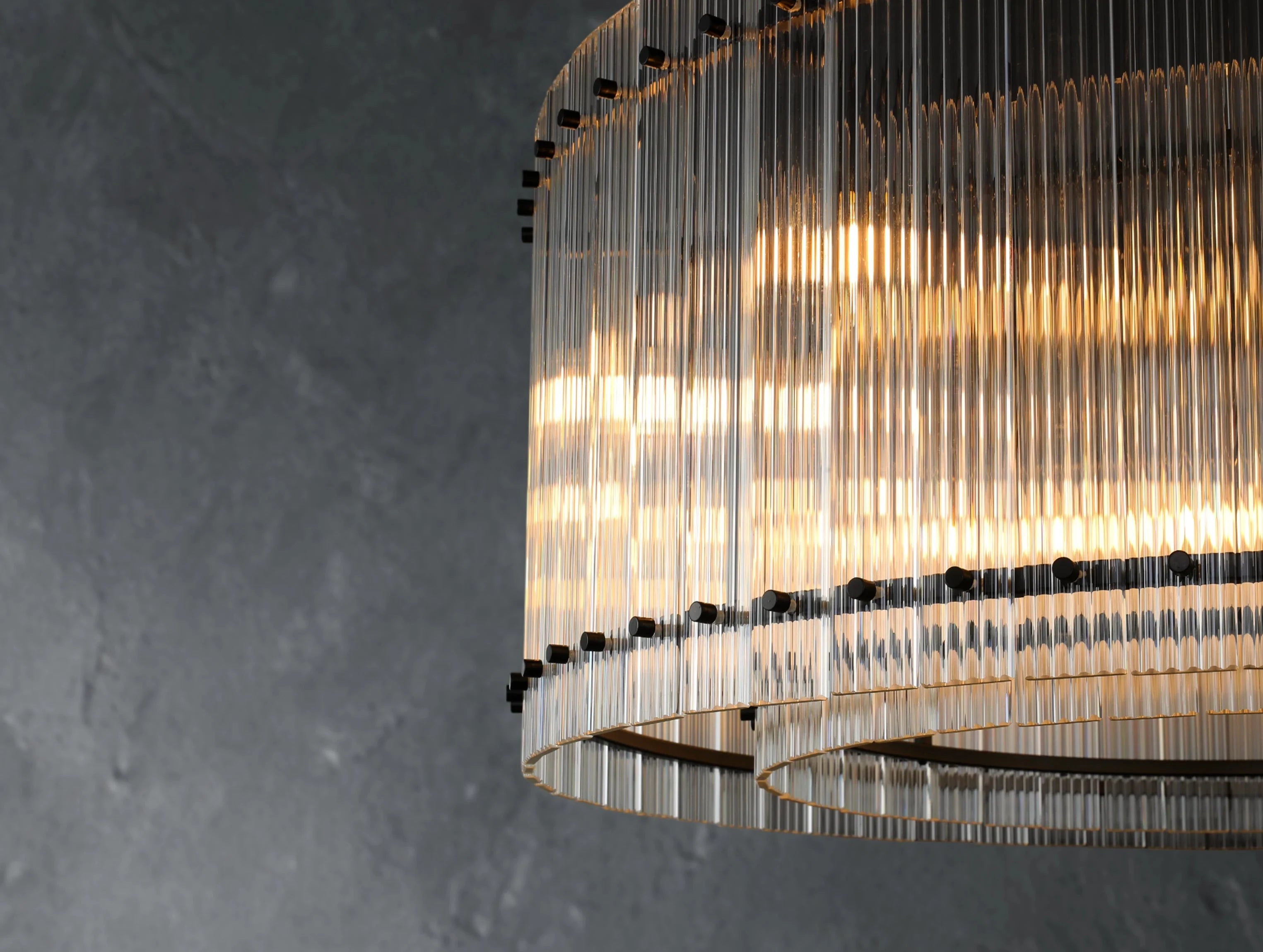 Royce Round Chandelier ZELNO LIGHTING