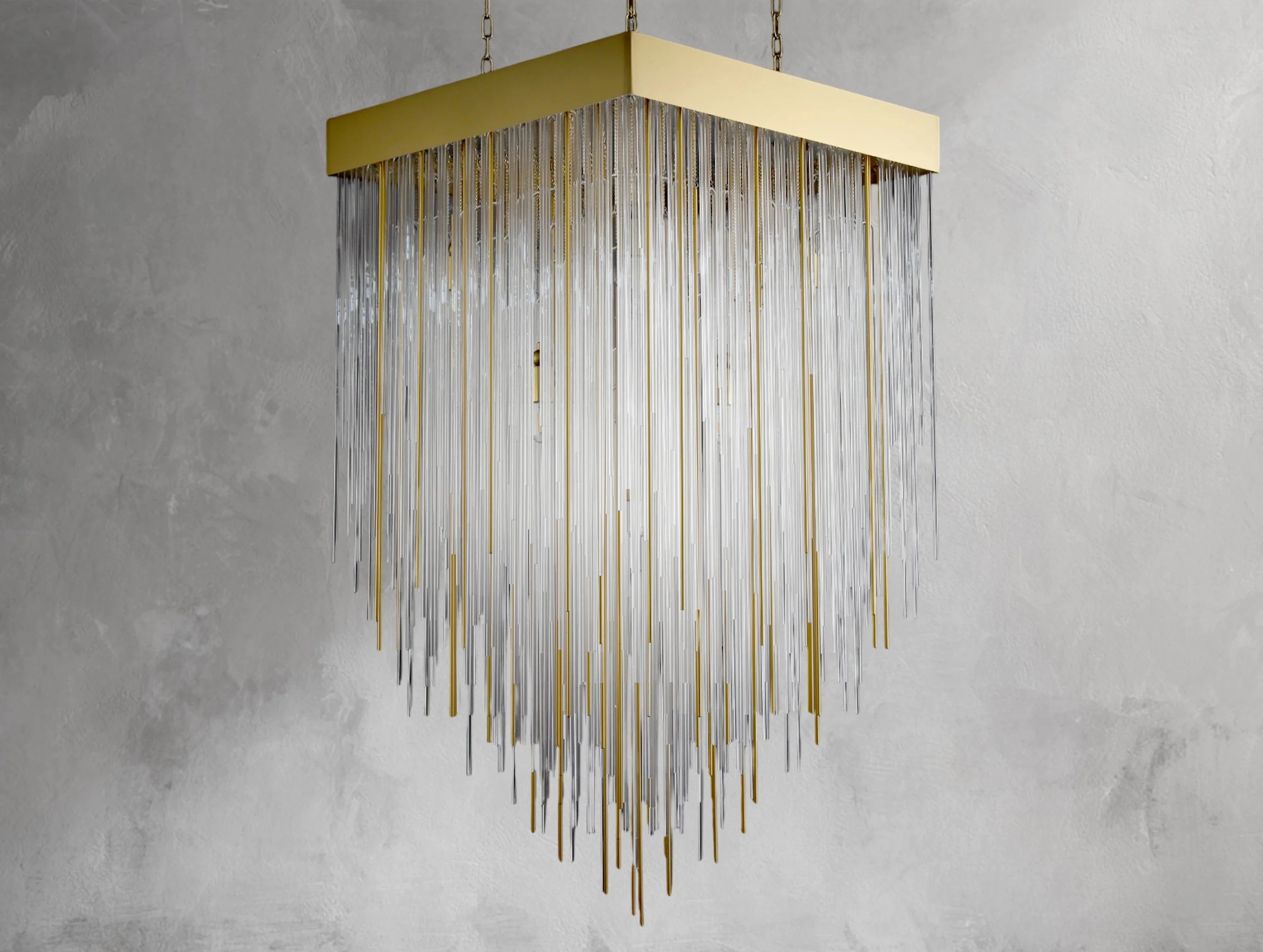 Casdaca Square Chandelier ZELNO LIGHTING
