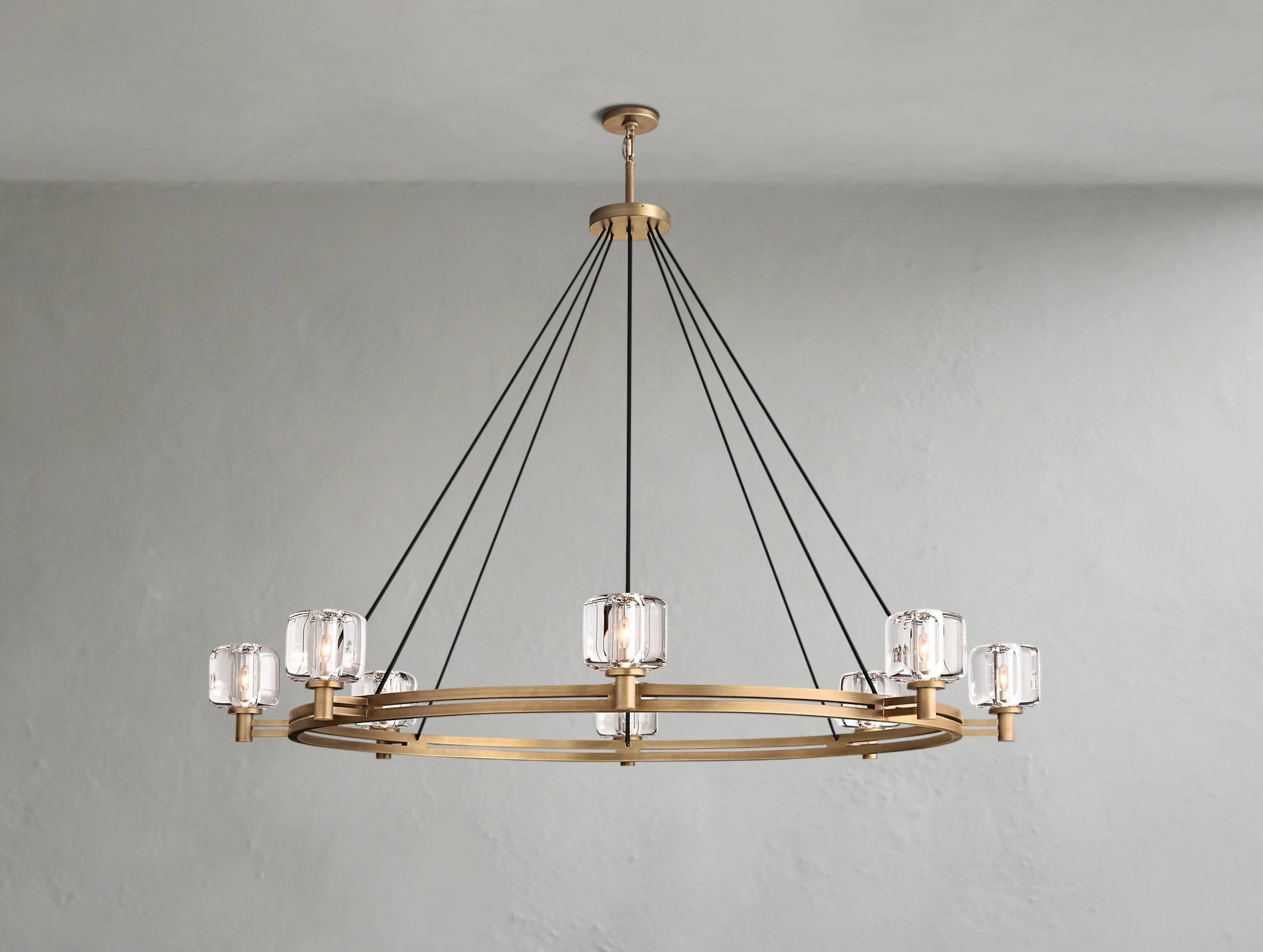 Demanette Round Chandelier ZELNO LIGHTING