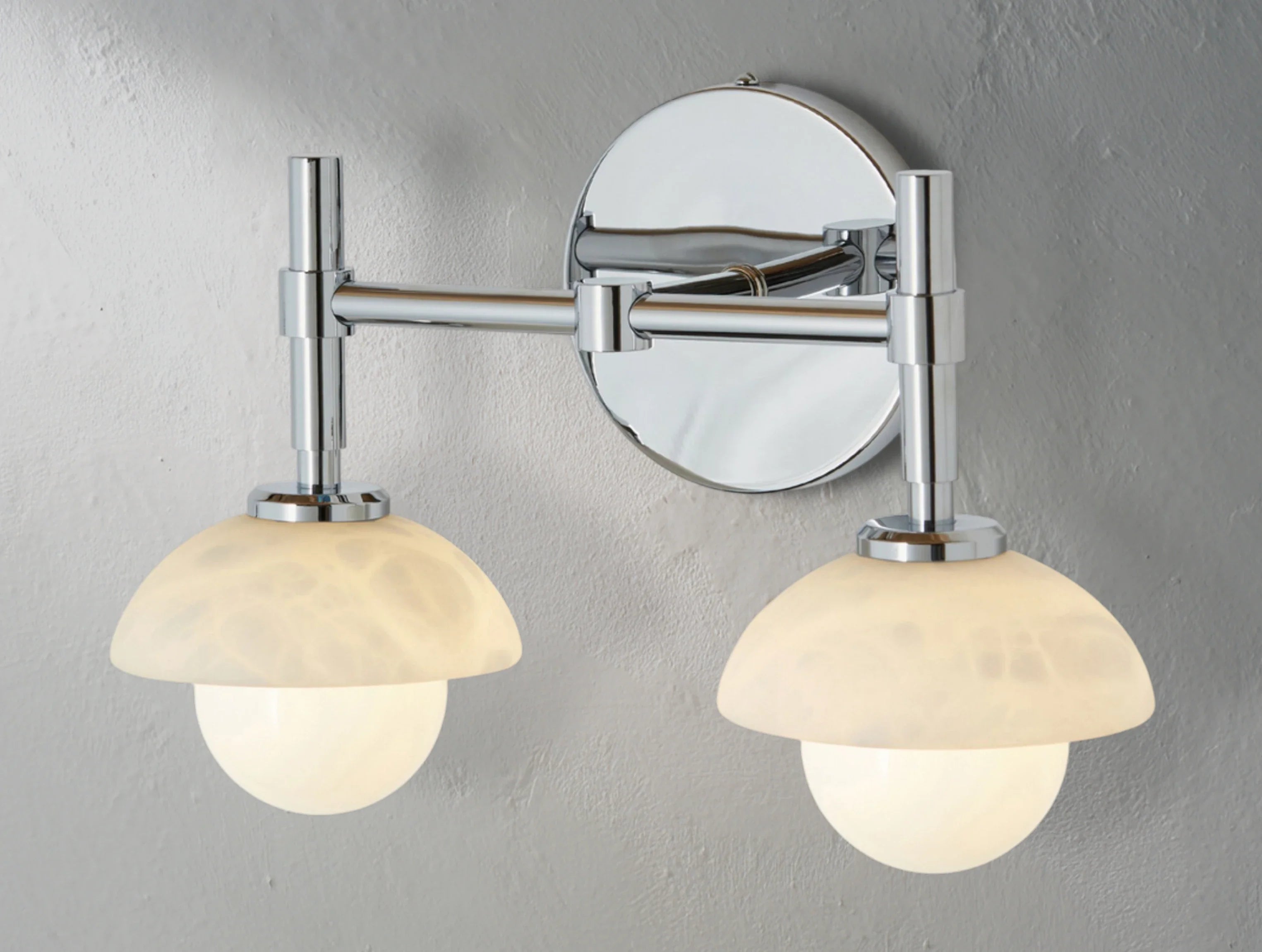 Greensh Double Sconce - ZELNO LIGHTING
