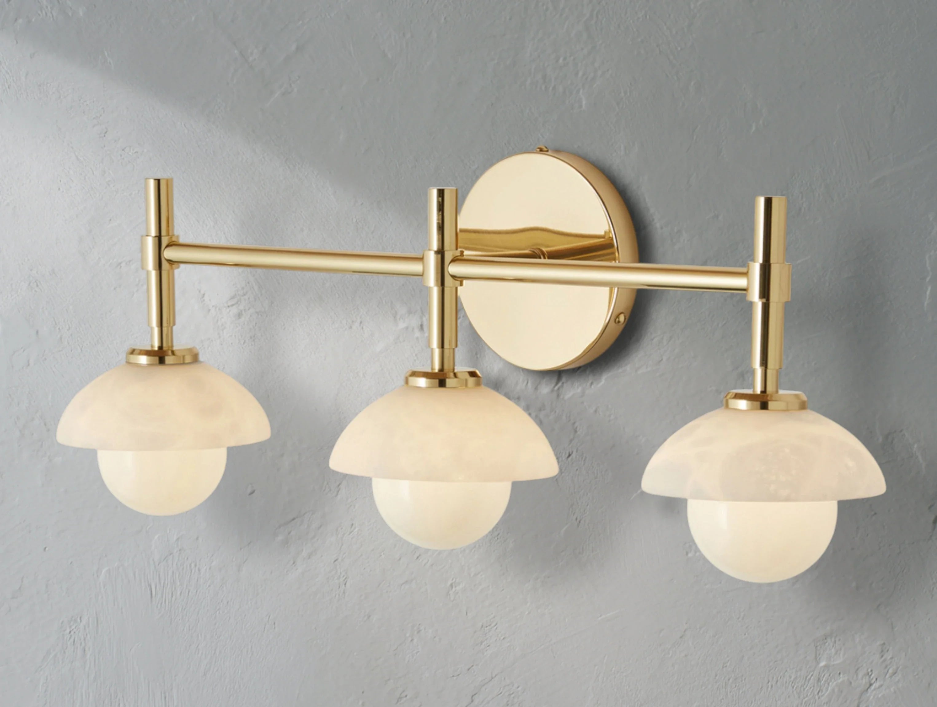 Greensh Triple Sconce - ZELNO LIGHTING