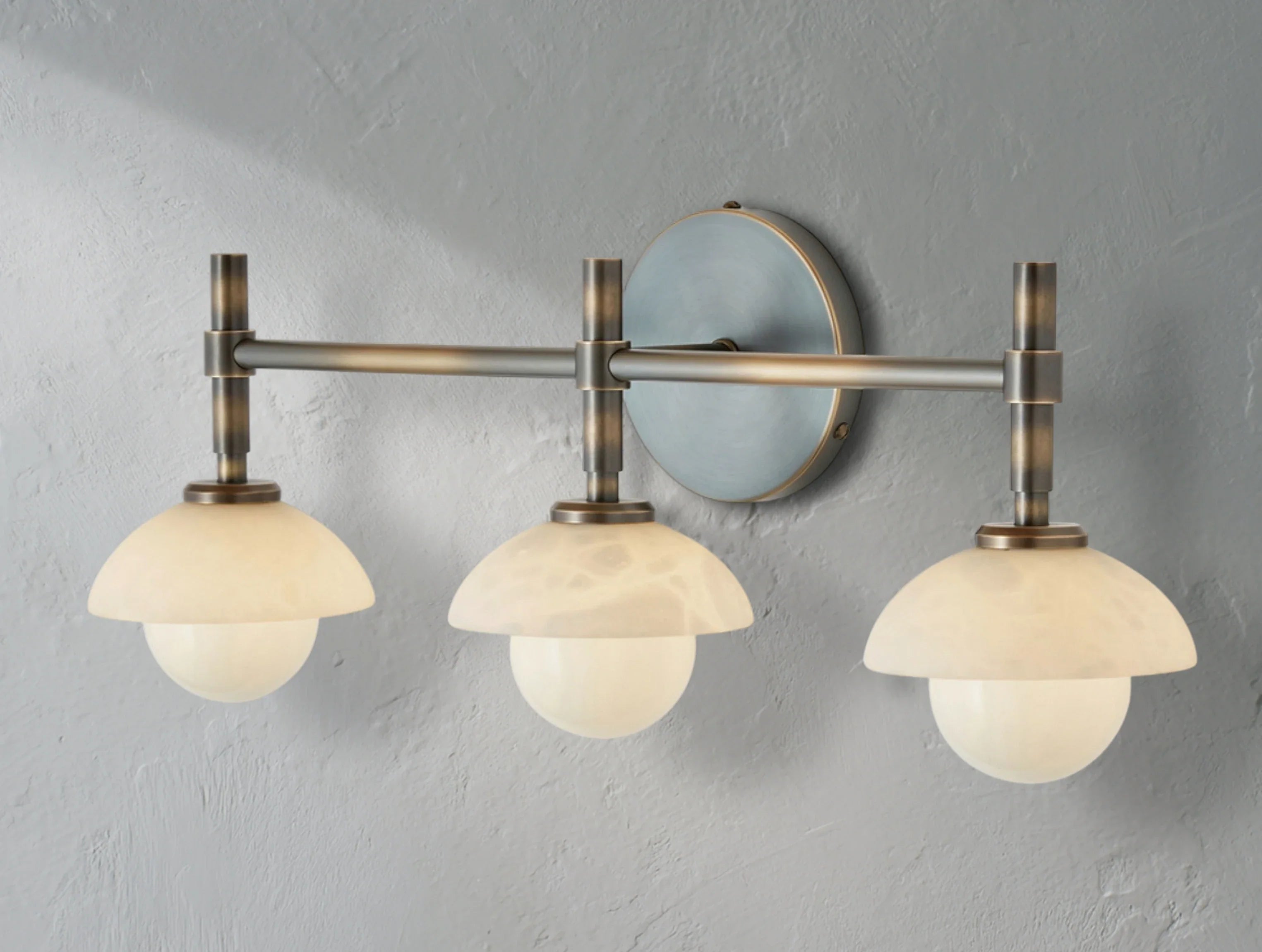 Greensh Triple Sconce - ZELNO LIGHTING
