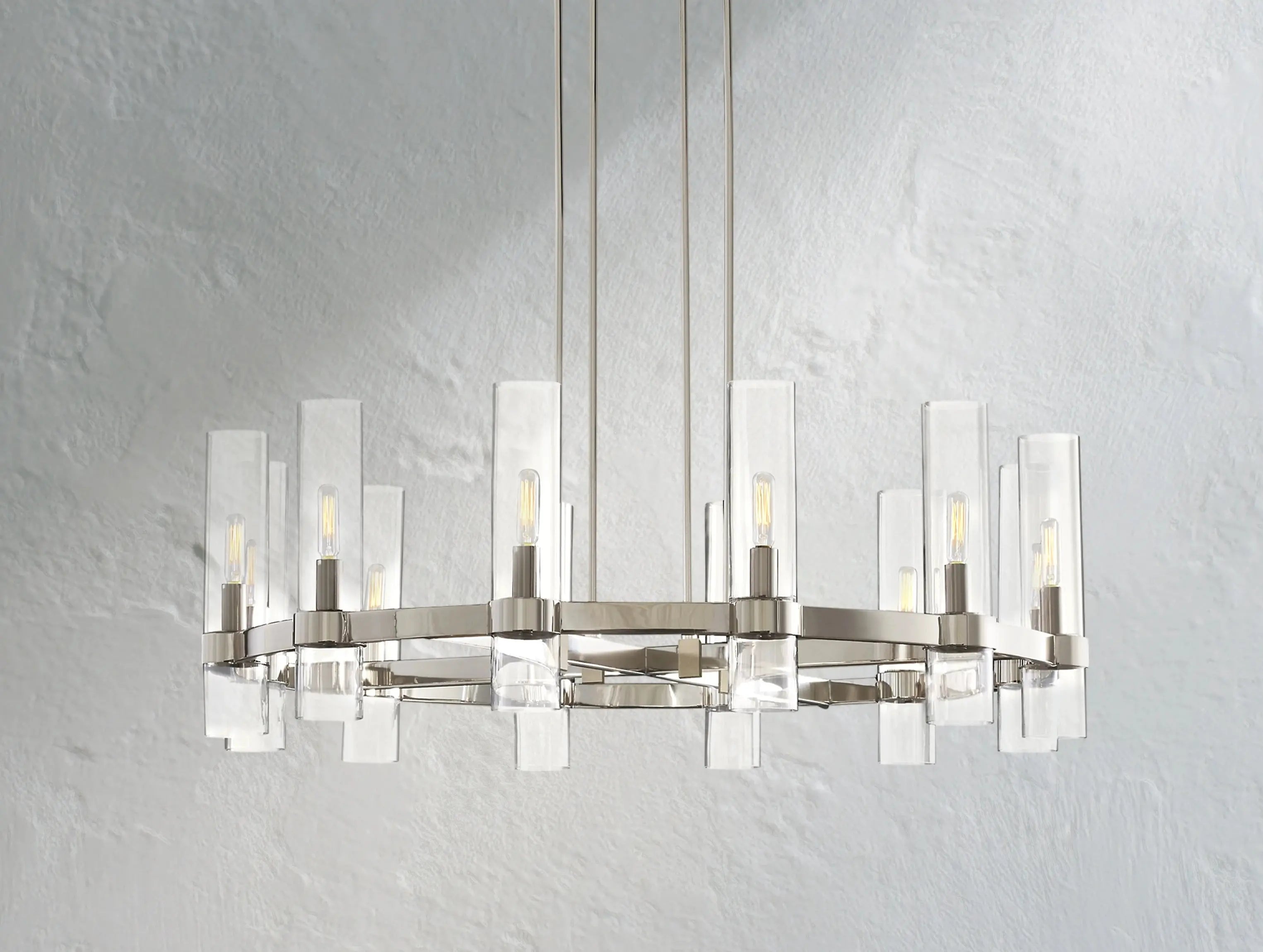 Solene Round Chandelier ZELNO LIGHTING