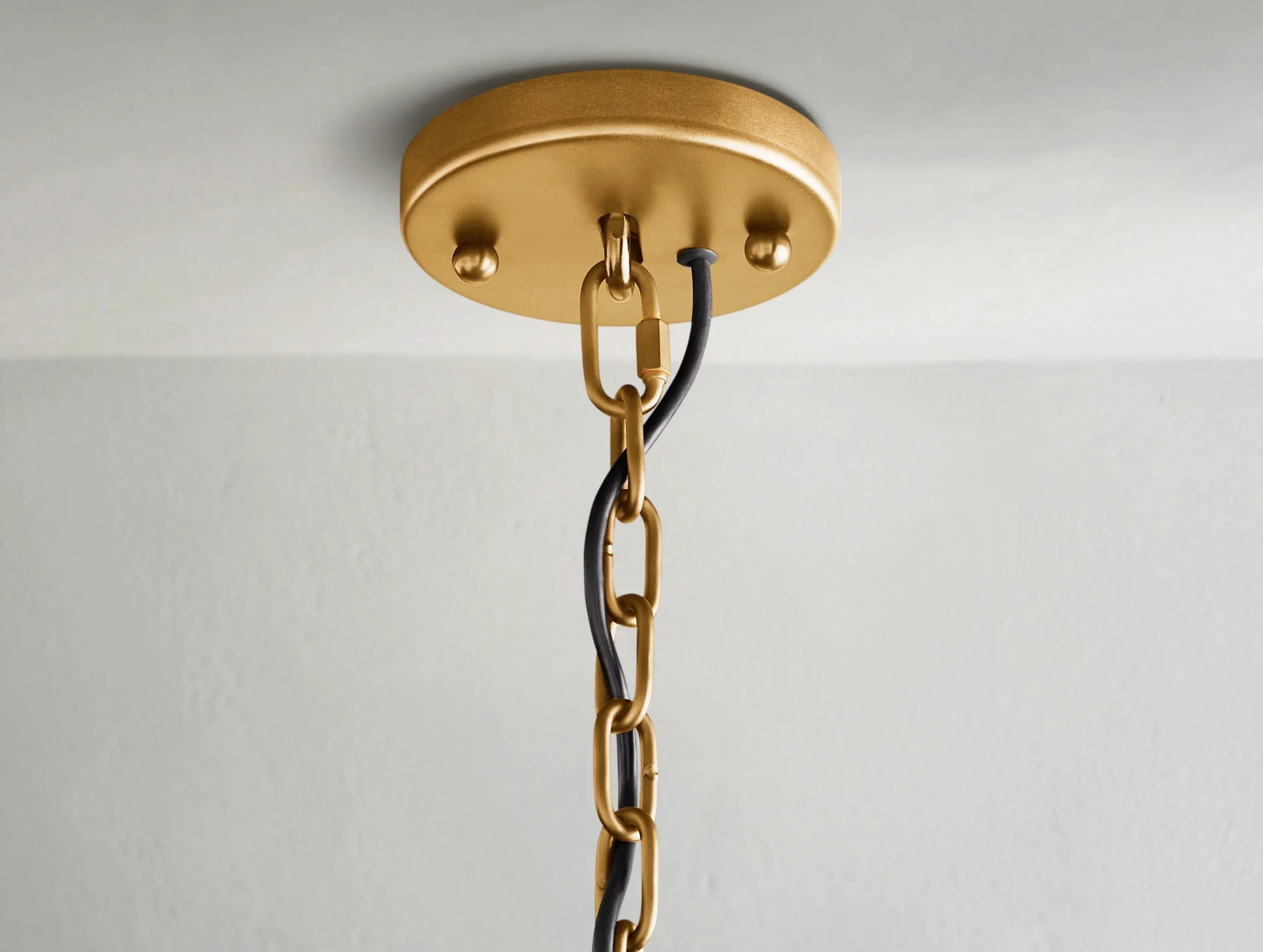Valonne Calcite Round Chandelier ZELNO LIGHTING