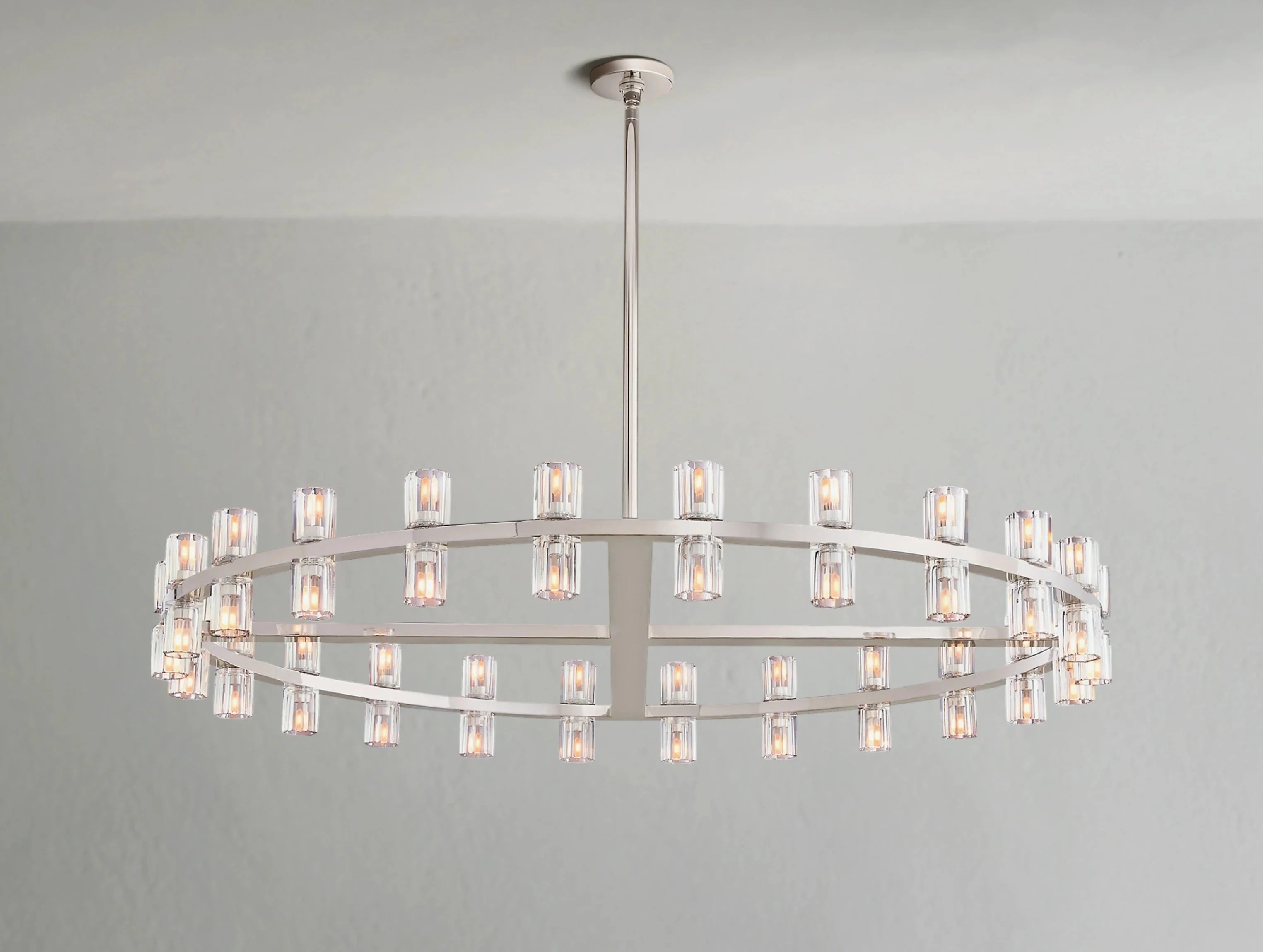 Gearra LED Round Chandelier ZELNO LIGHTING