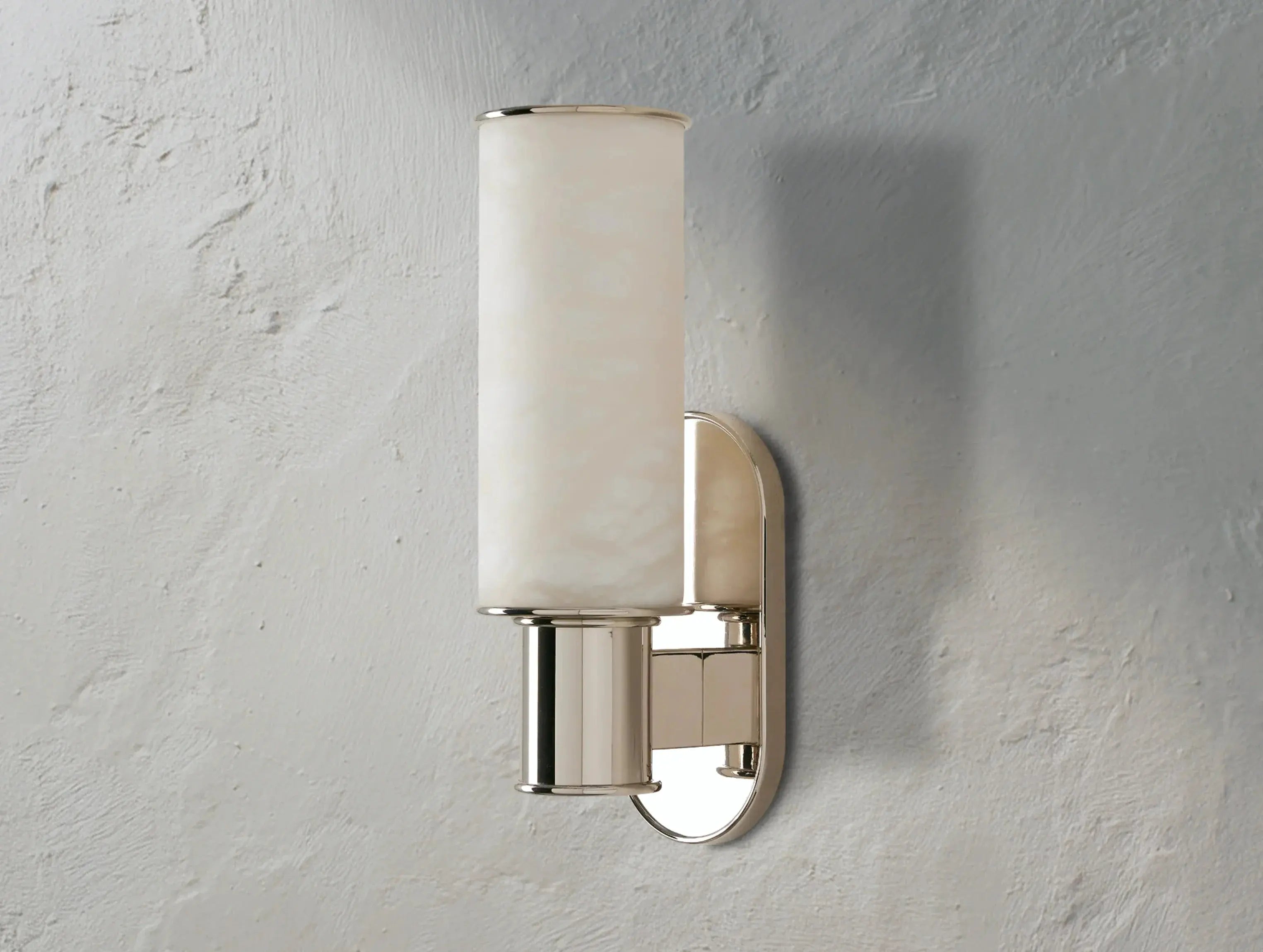 Horlin Sconce in Alabaster ZELNO LIGHTING