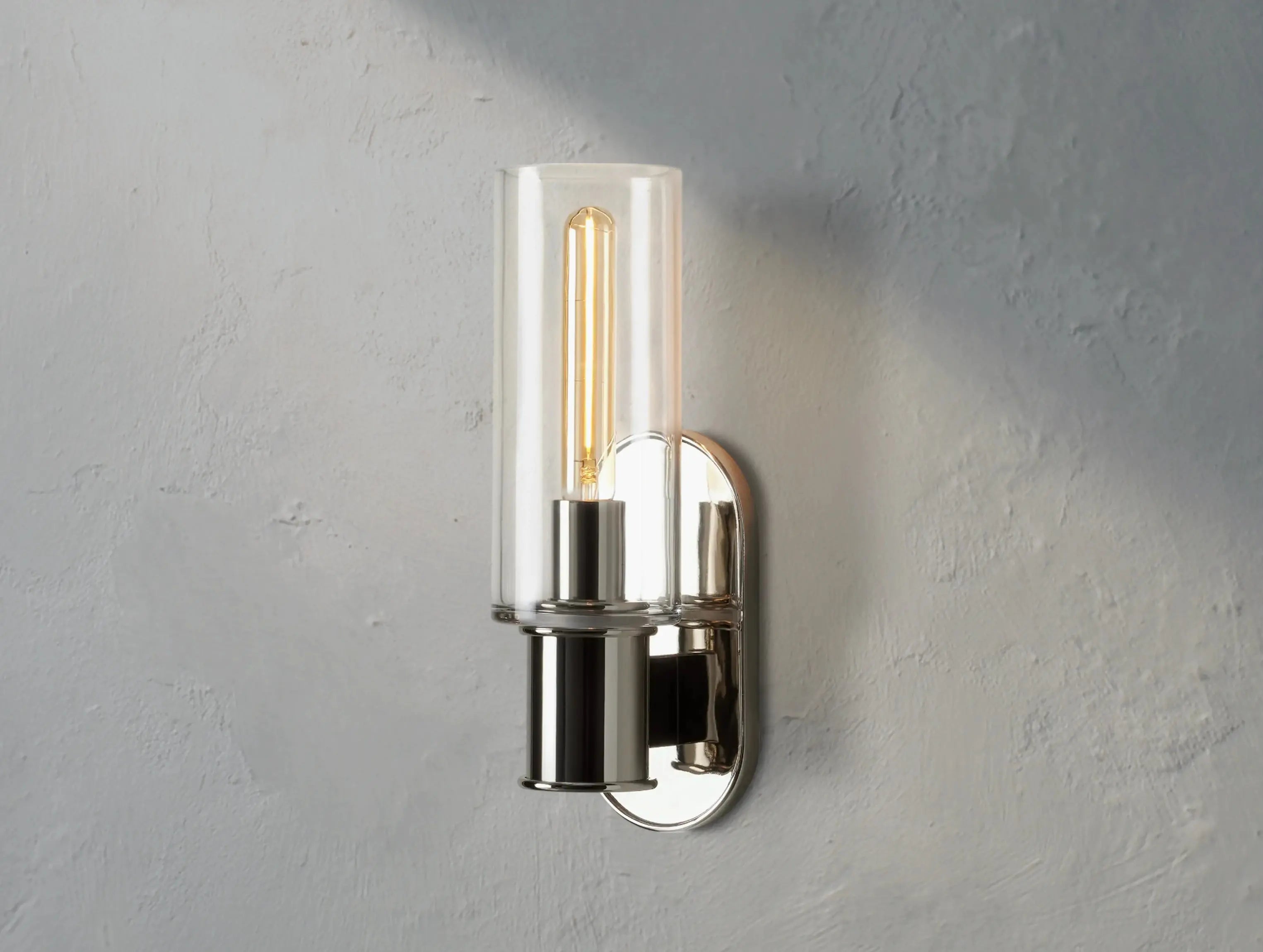 Horlin Sconce in Clear ZELNO LIGHTING