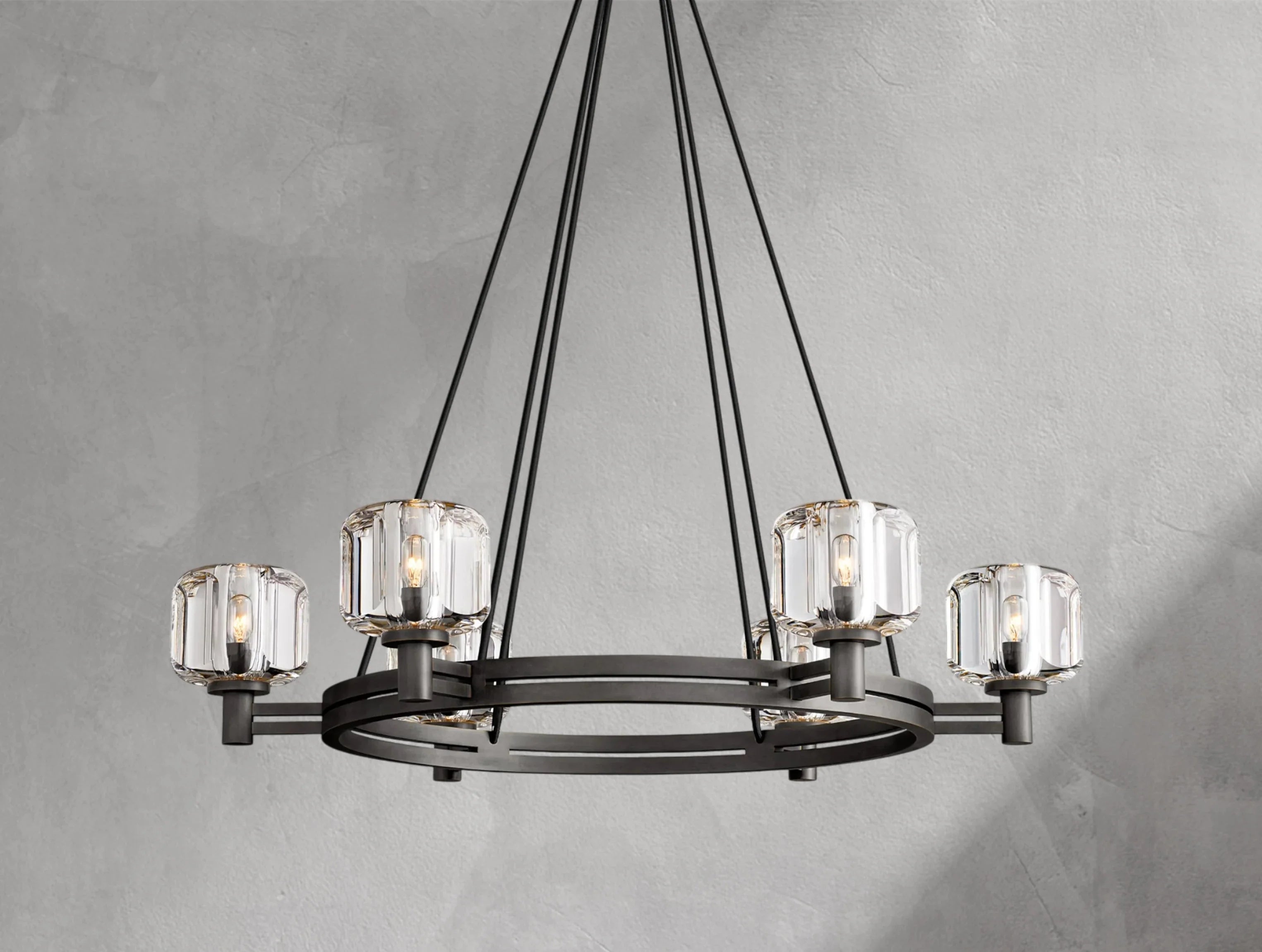 Demanette Round Chandelier ZELNO LIGHTING