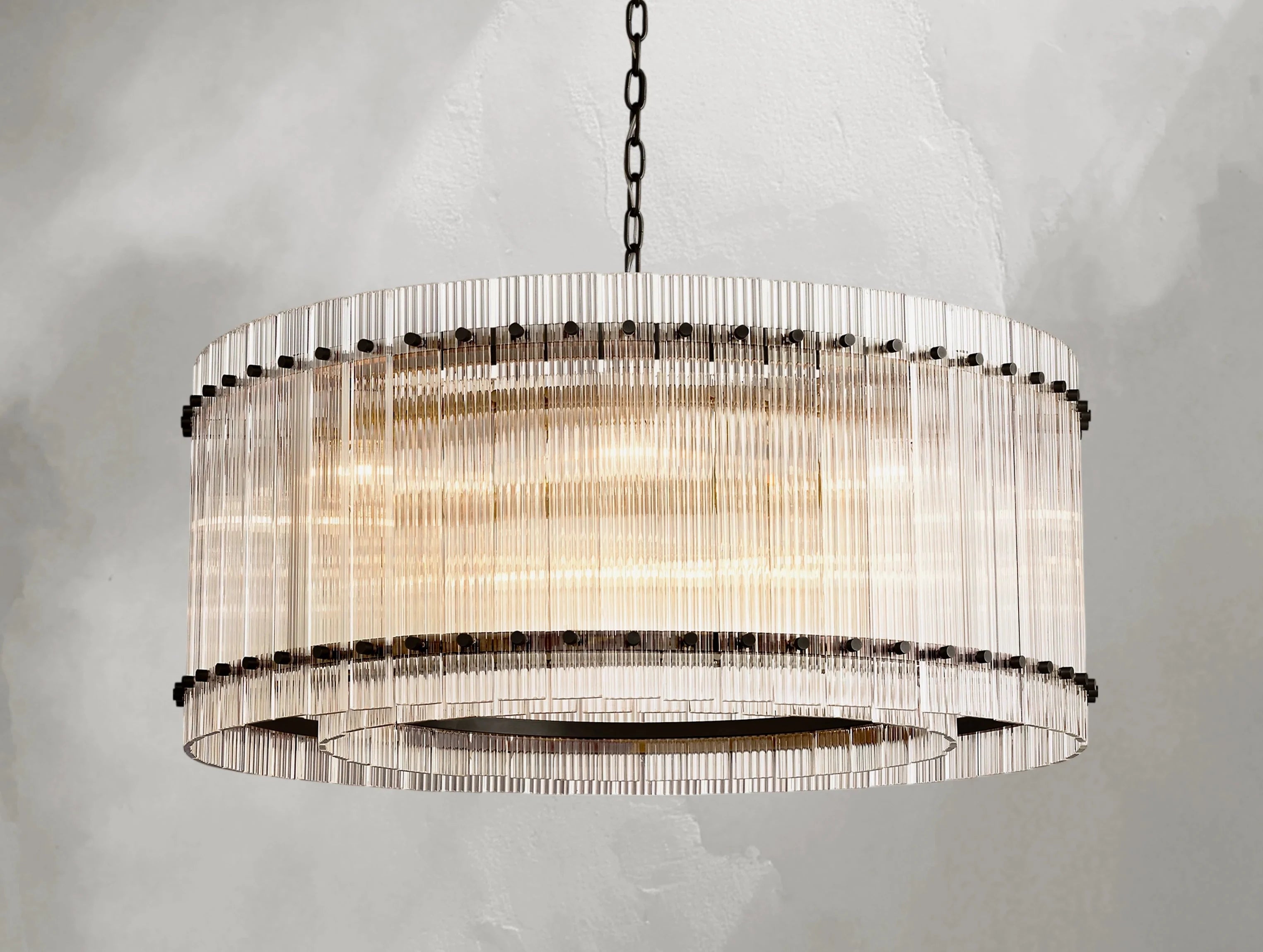 Royce Round Chandelier ZELNO LIGHTING